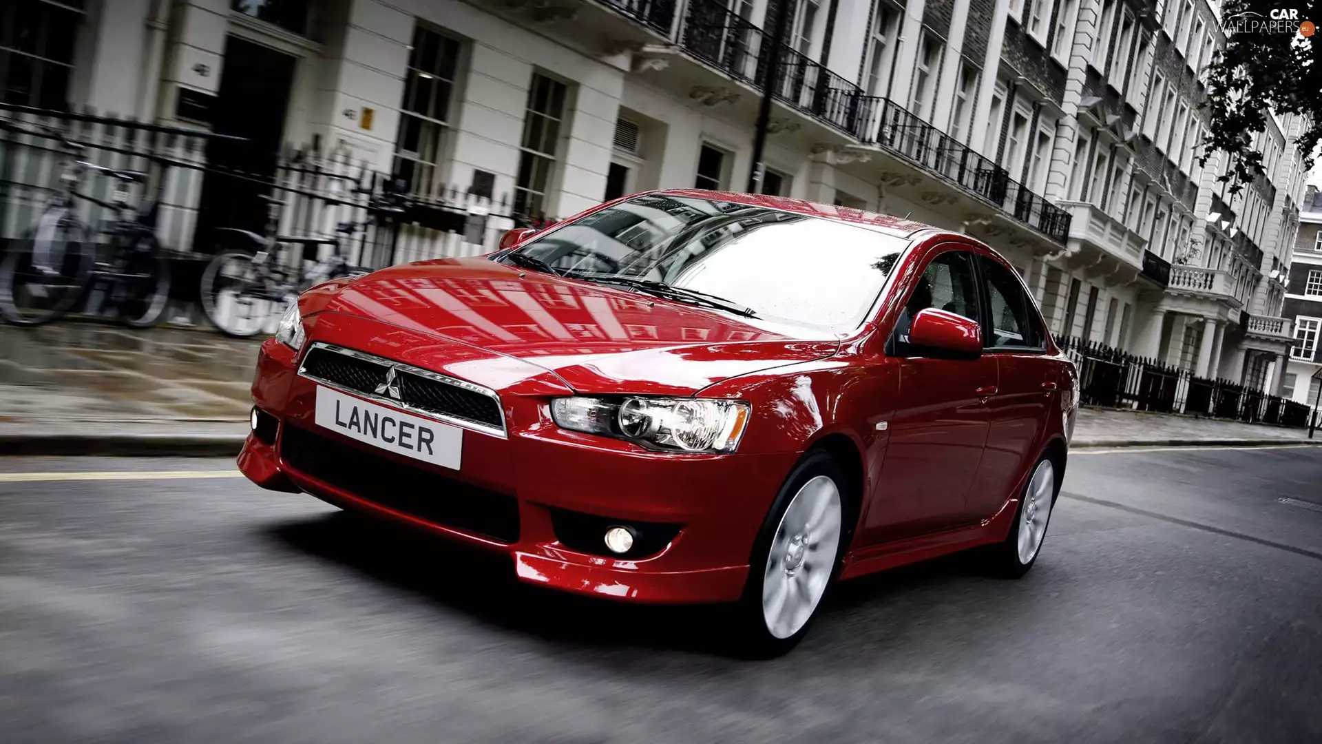 Red, Mitsubishi Lancer VIII