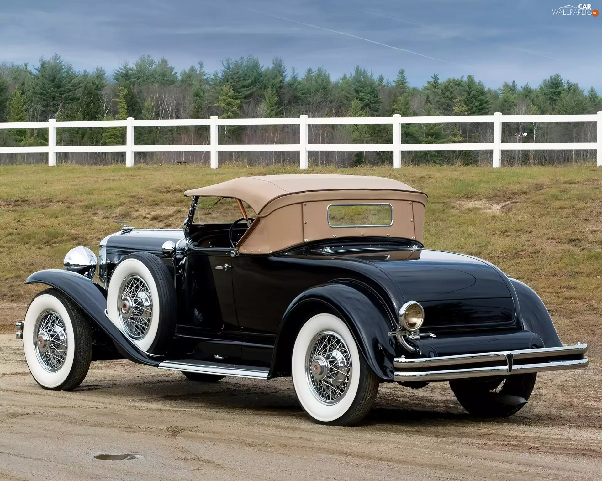 Black, vintage, Retro, motor car