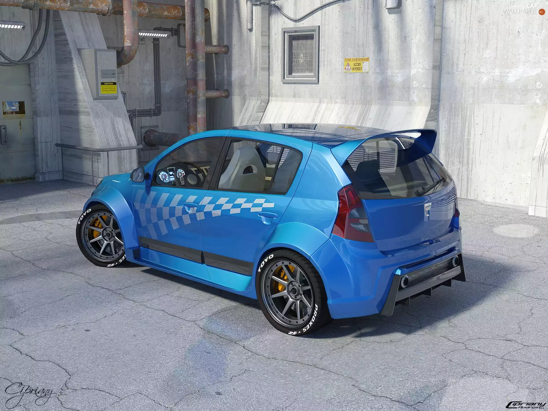 TUNING, Dacia Sandero, virtual