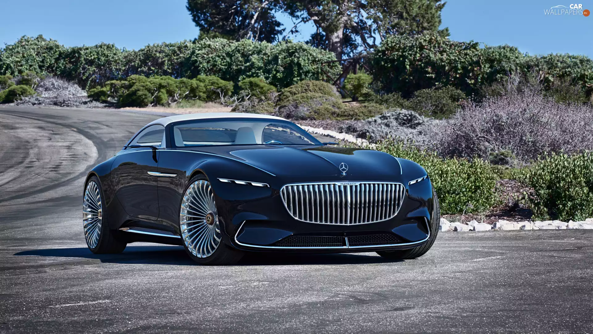 electric, Cabriolet, Prototype, Vision Mercedes-Maybach 6