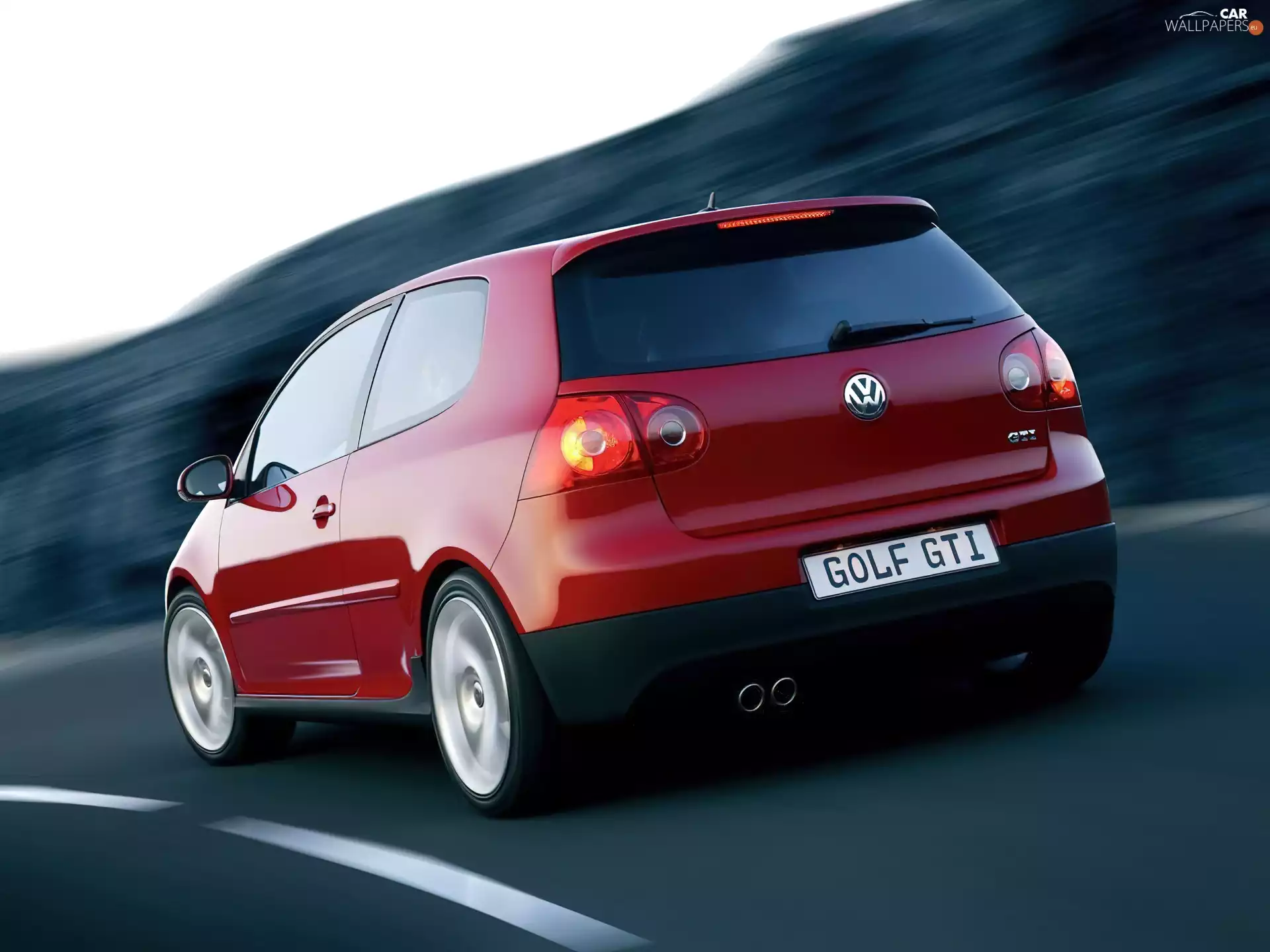 Back, Volkswagen Golf 5, GTI