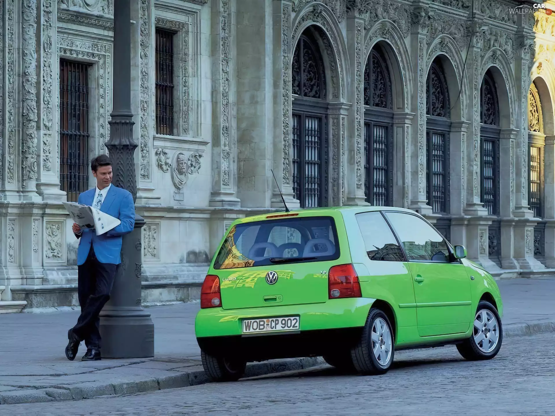 Volkswagen Lupo, greenish