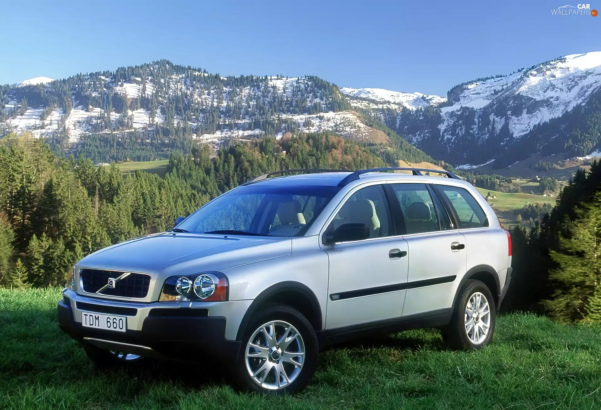 roof, Volvo XC-90, Rails