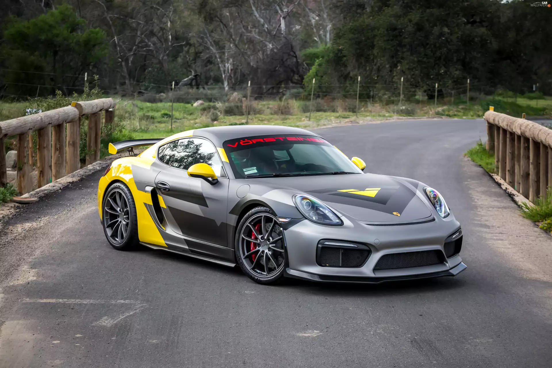 Vorsteiner Porsche Cayman GT4 V CS Aero 981C, 2016