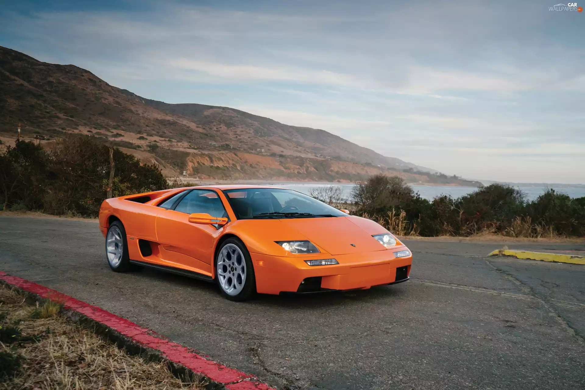 Orange, Lamborghini Diablo VT