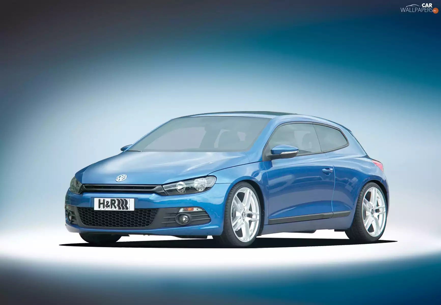 Hatchback, VW Scirocco, H&R