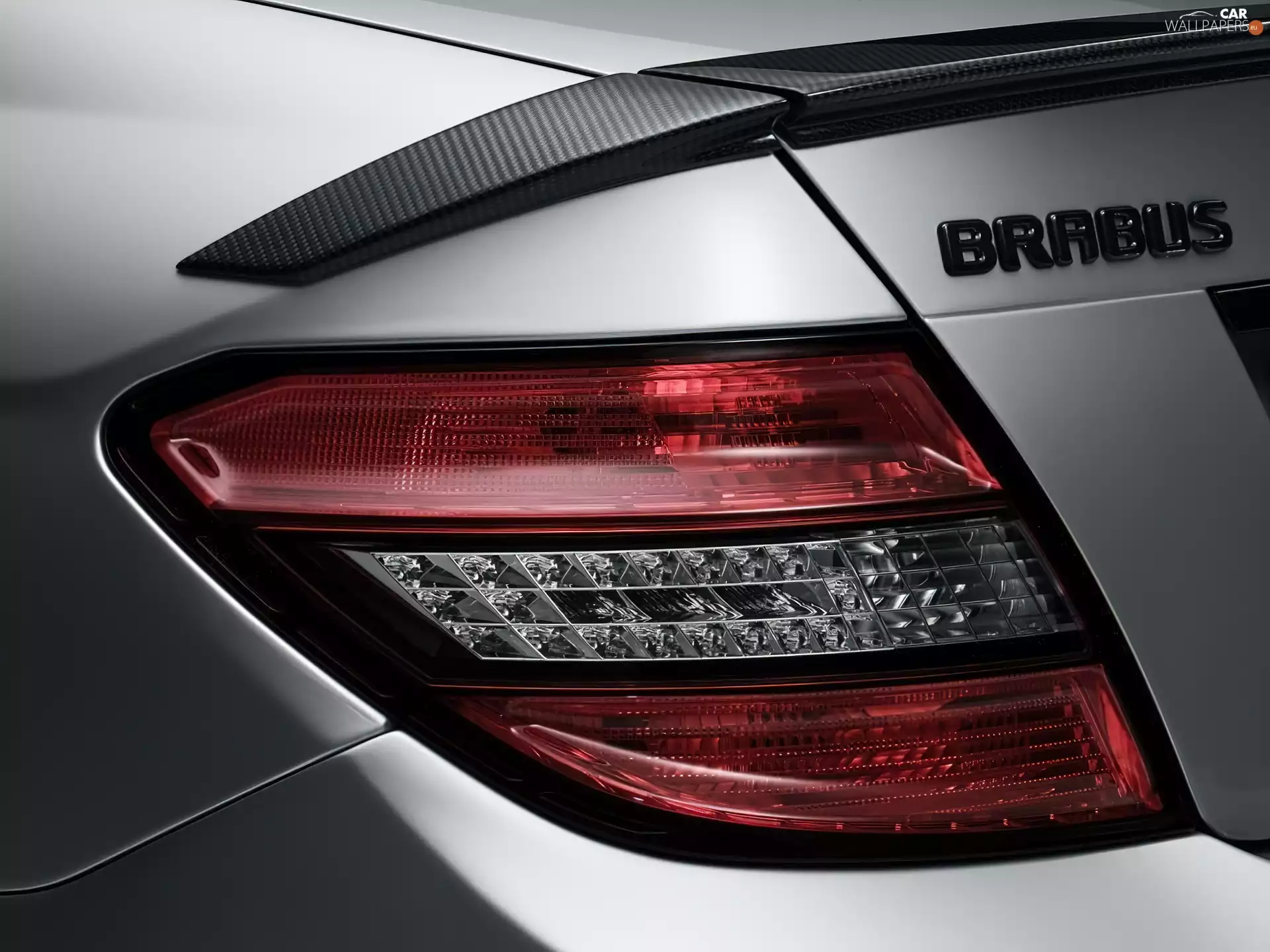 Mercedes W204, Back, Brabus, Lamp