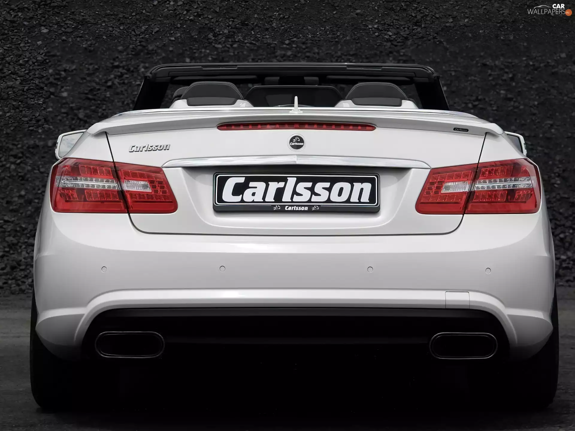 Mercedes W212, exhaust, Carlsson, system