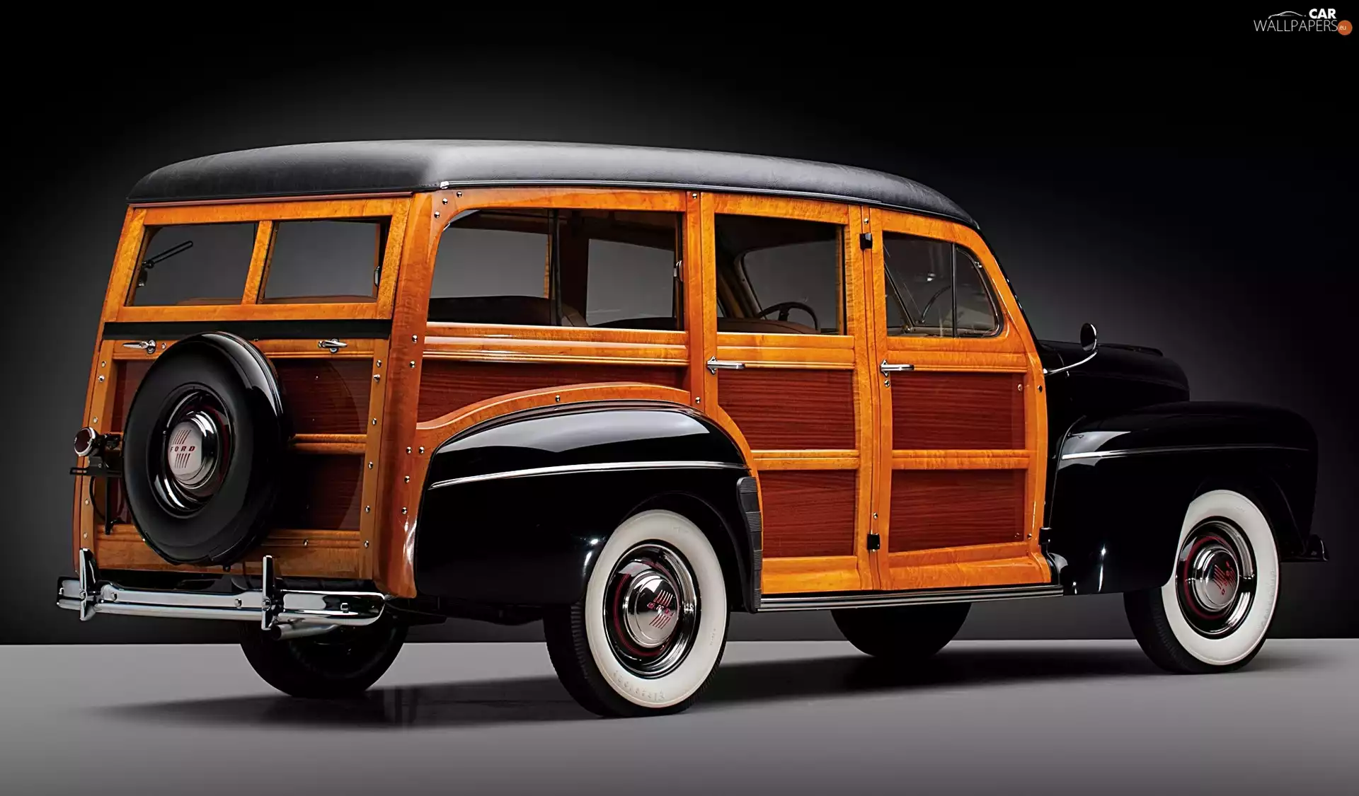 1946, antique, Ford V8 Super Deluxe Station Wagon
