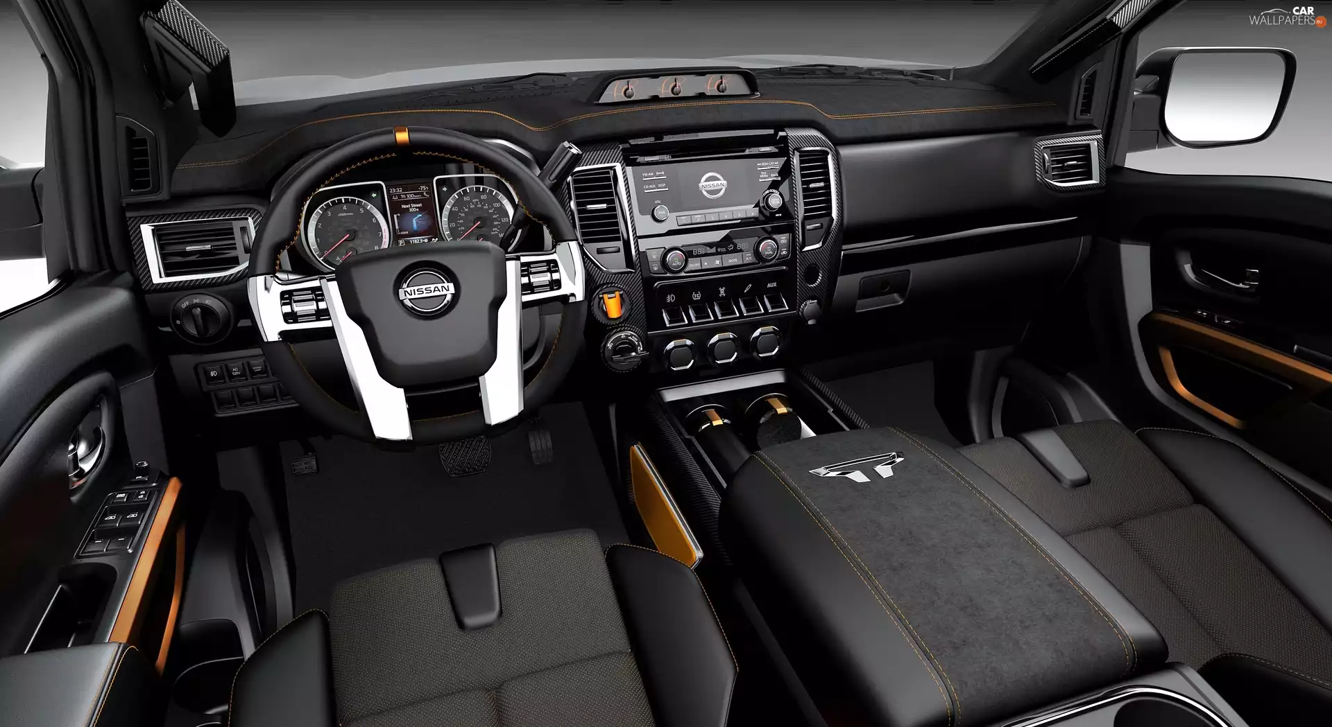 interior, Nissan, Titan Warrior