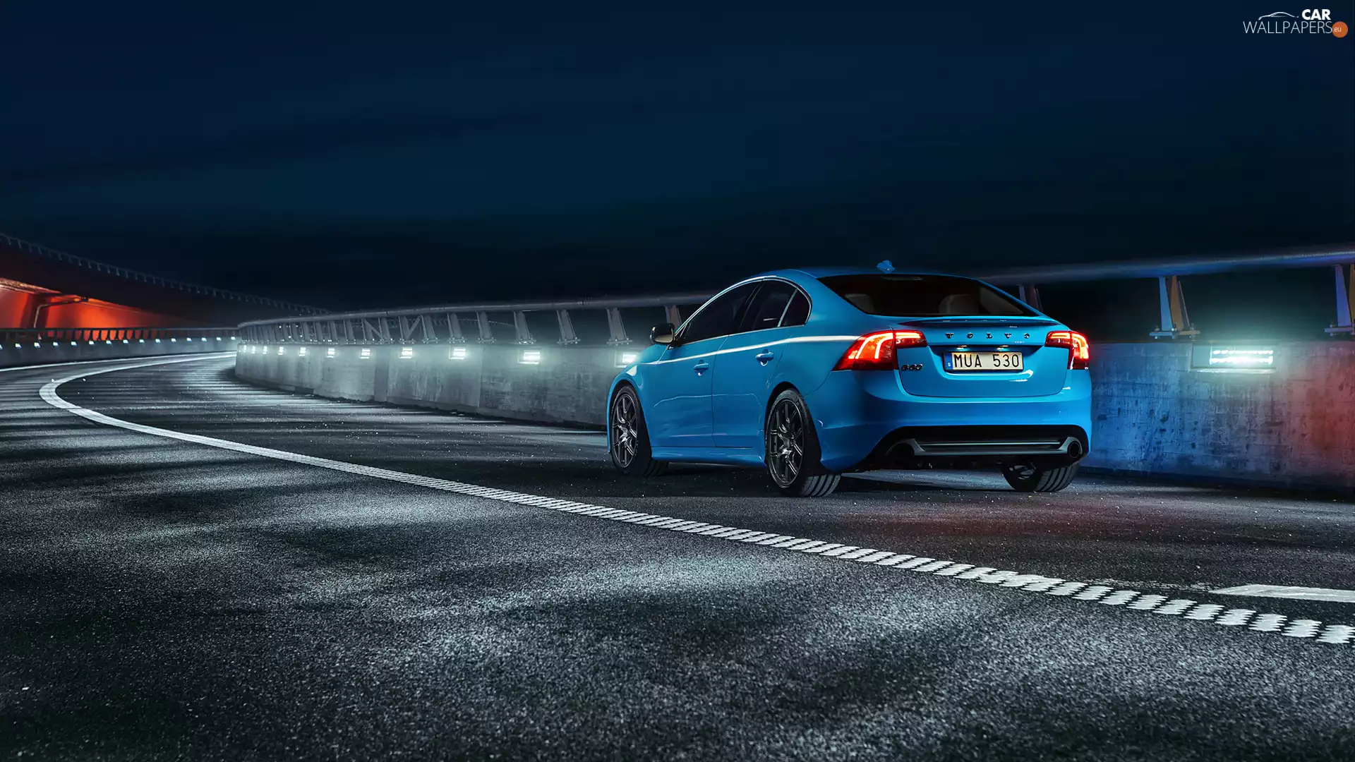 Volvo S60 Polestar, Way, Night, 2013
