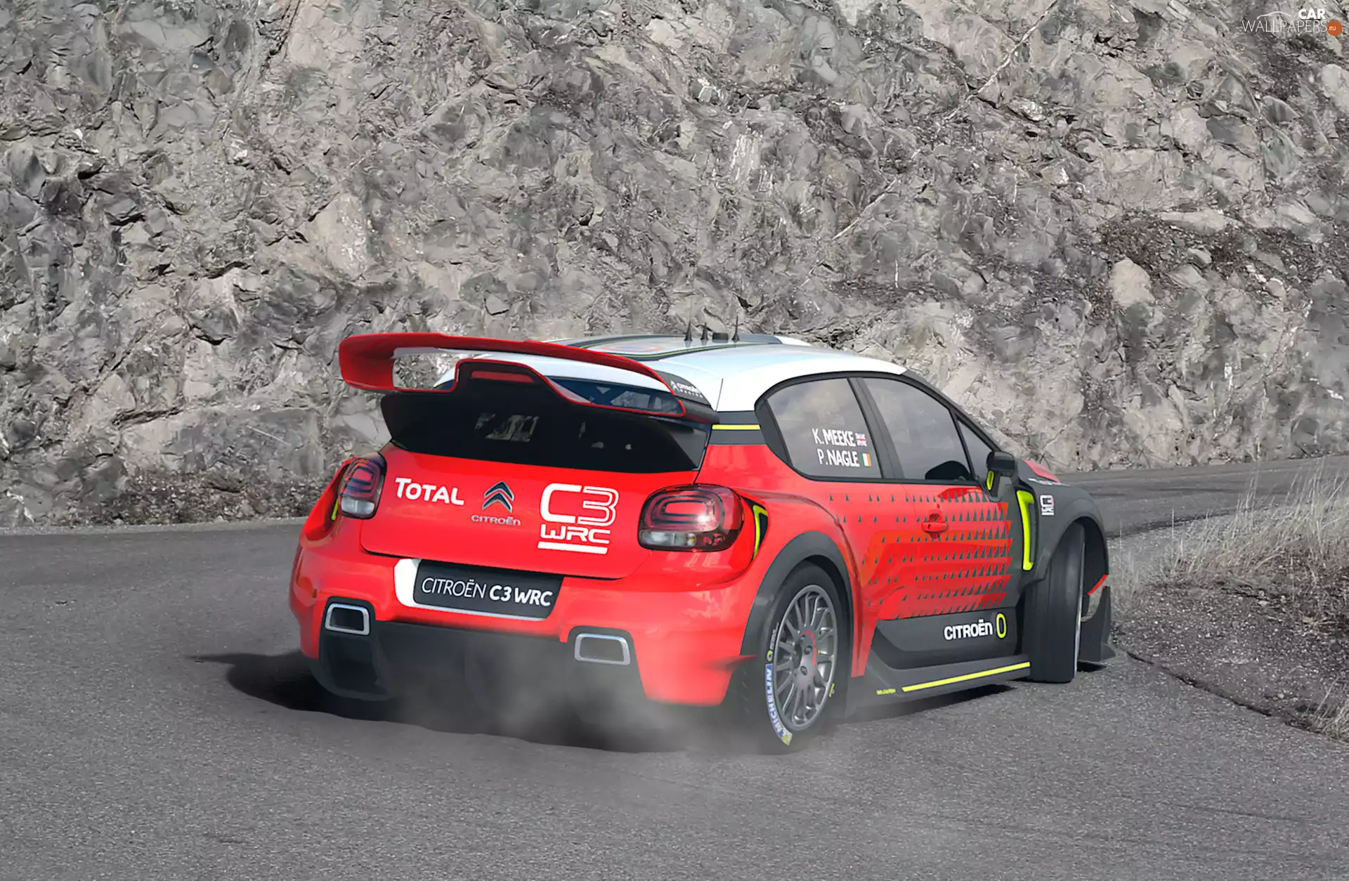 Rally automobile, 2017, Way, Citroën C3 WRC