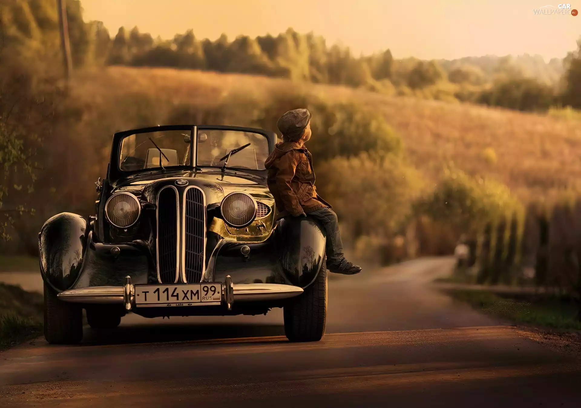 Way, Automobile, boy