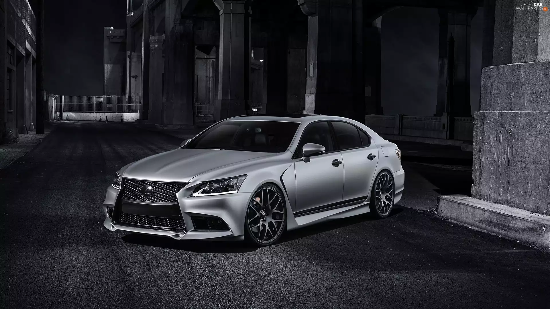 Lexus, Way, buildings, Is 460