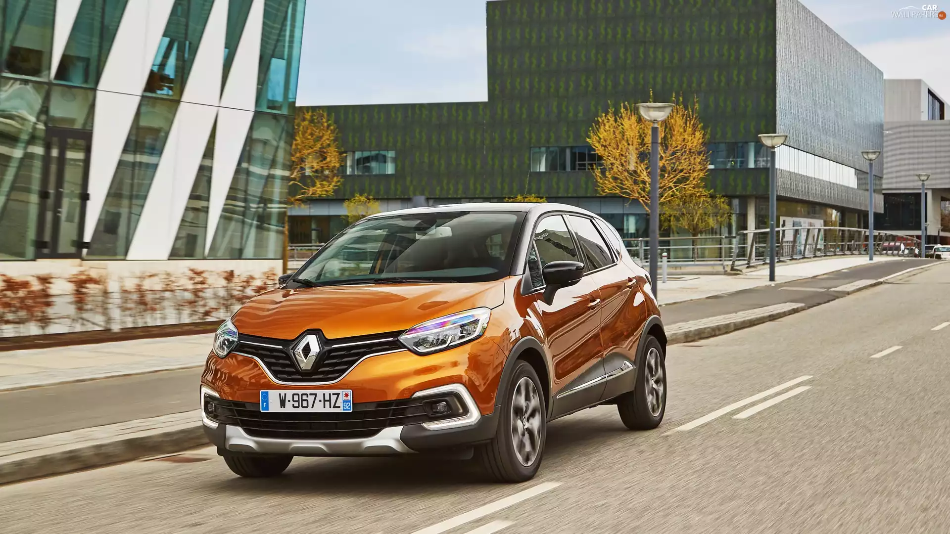 buildings, Renault Captur, Way