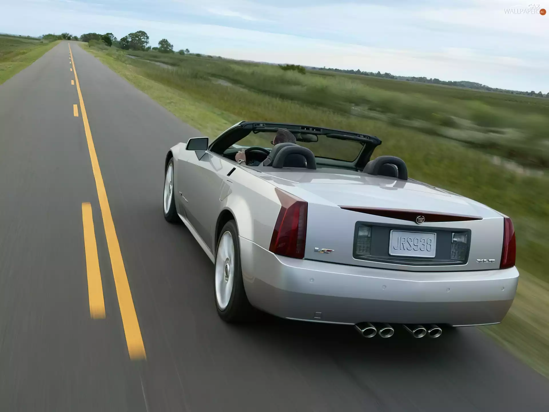 Cadillac XLR, open way