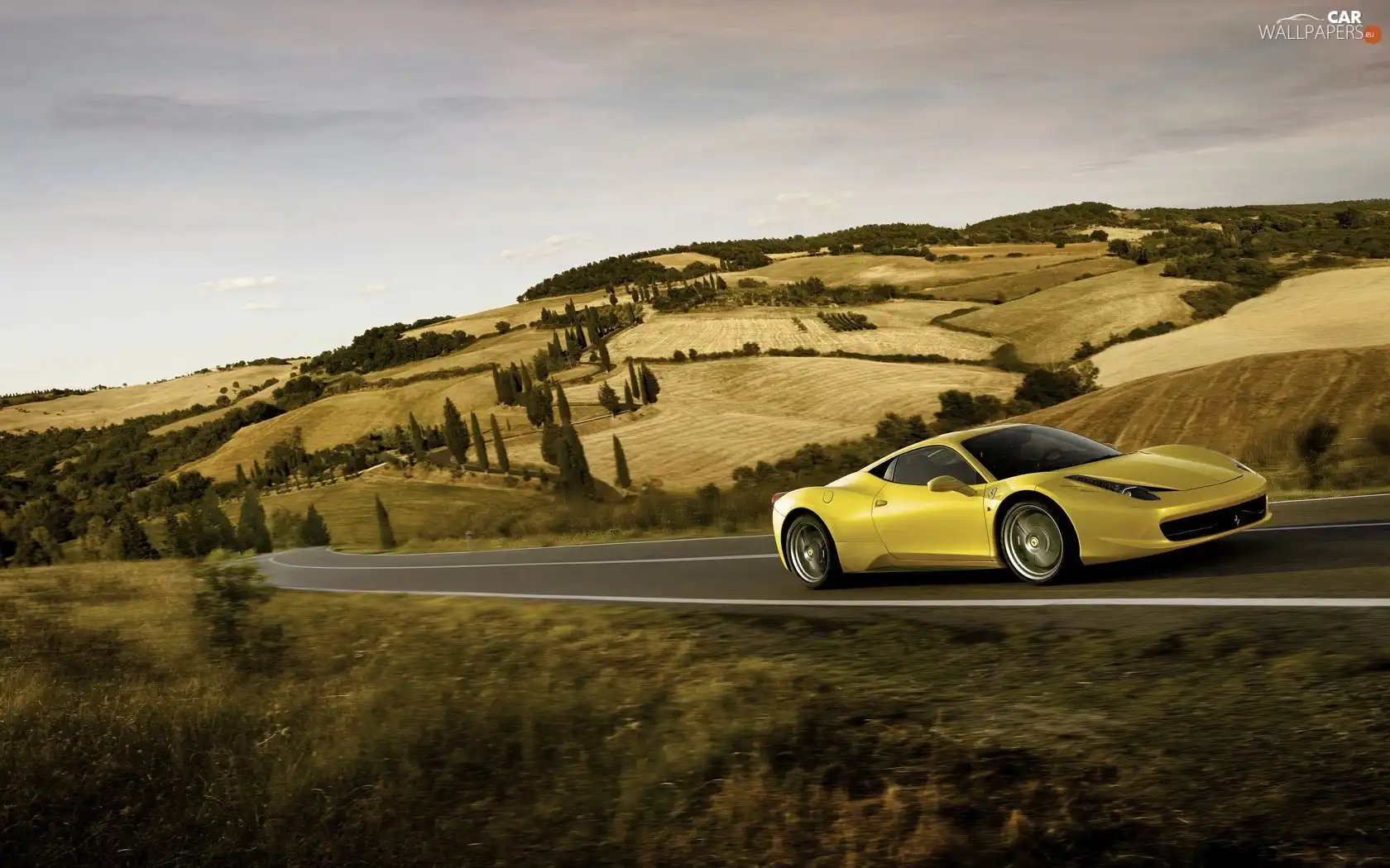 Way, Yellow, Ferrari