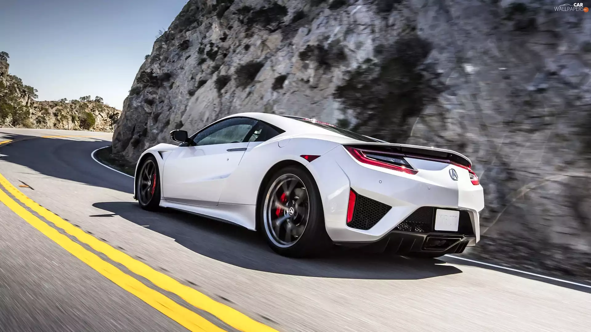 rocks, Acura NSX, Way
