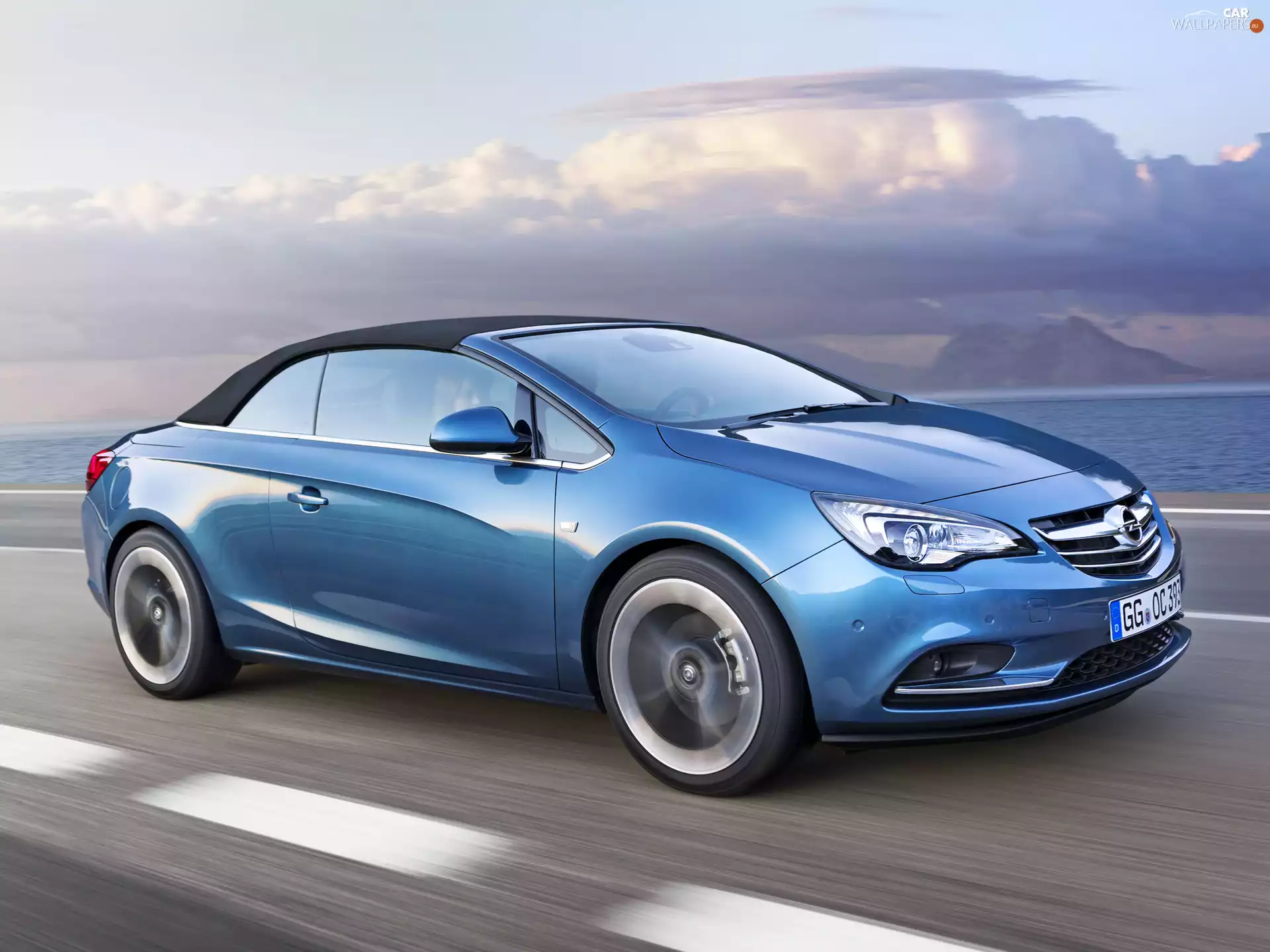 water, Opel Cascada, Way
