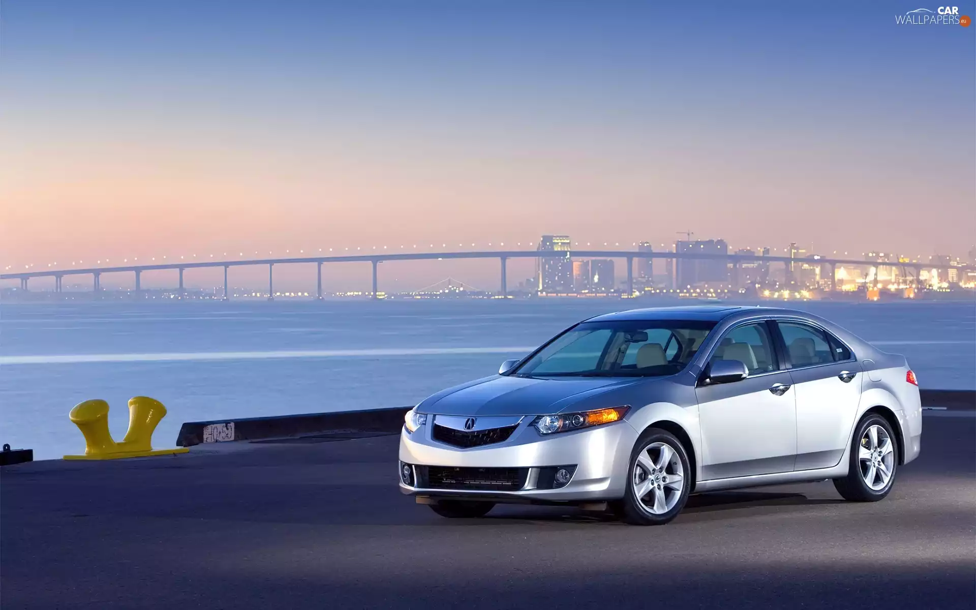 bridge, Acura TSX, wharf