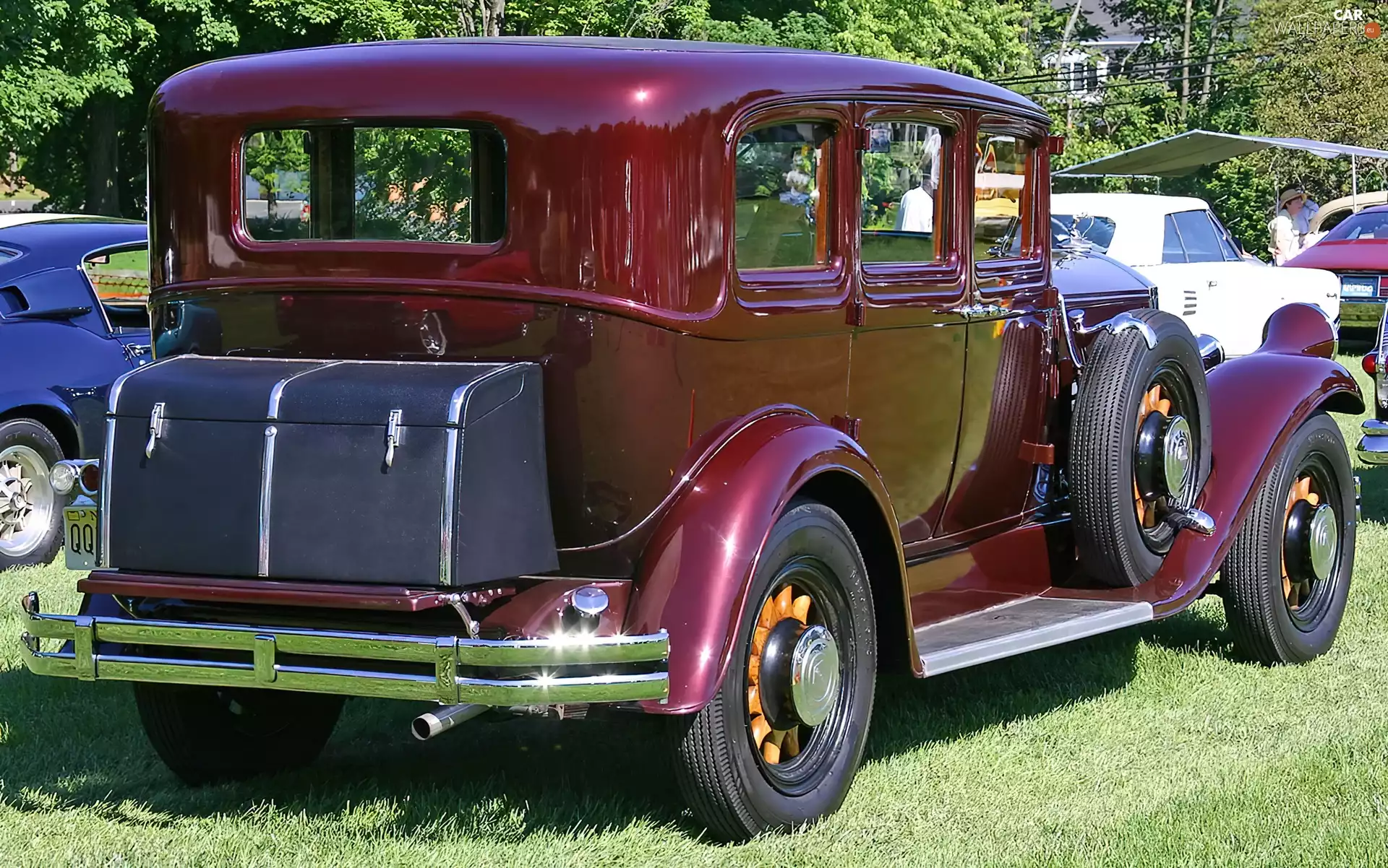 grass, Classic Cars, wheel