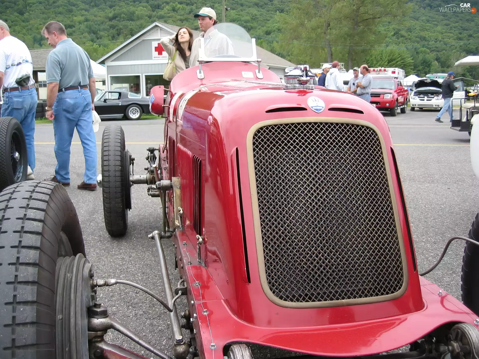 maserati, Front, stamp, wheel