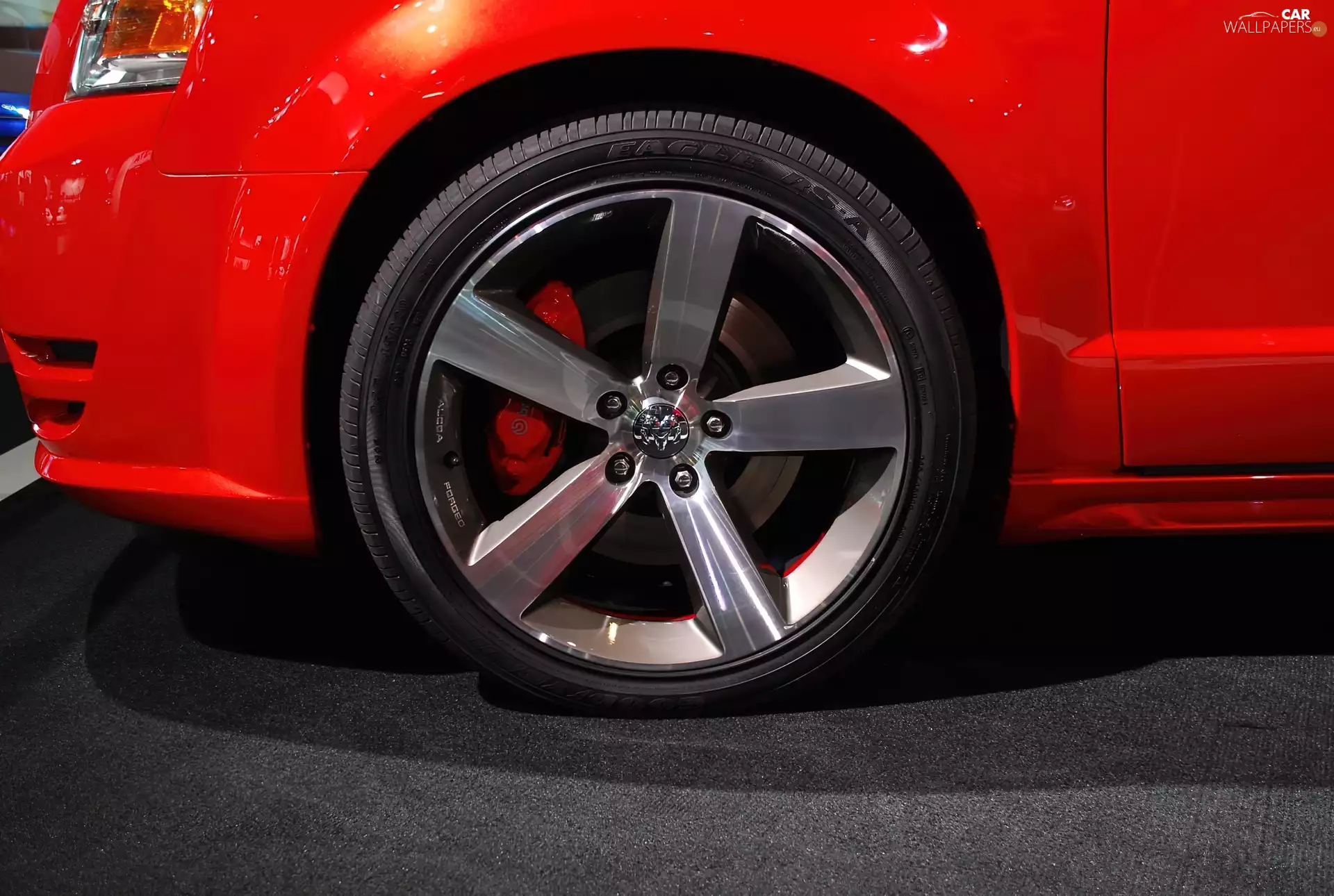 Dodge Caravan, alloy wheels