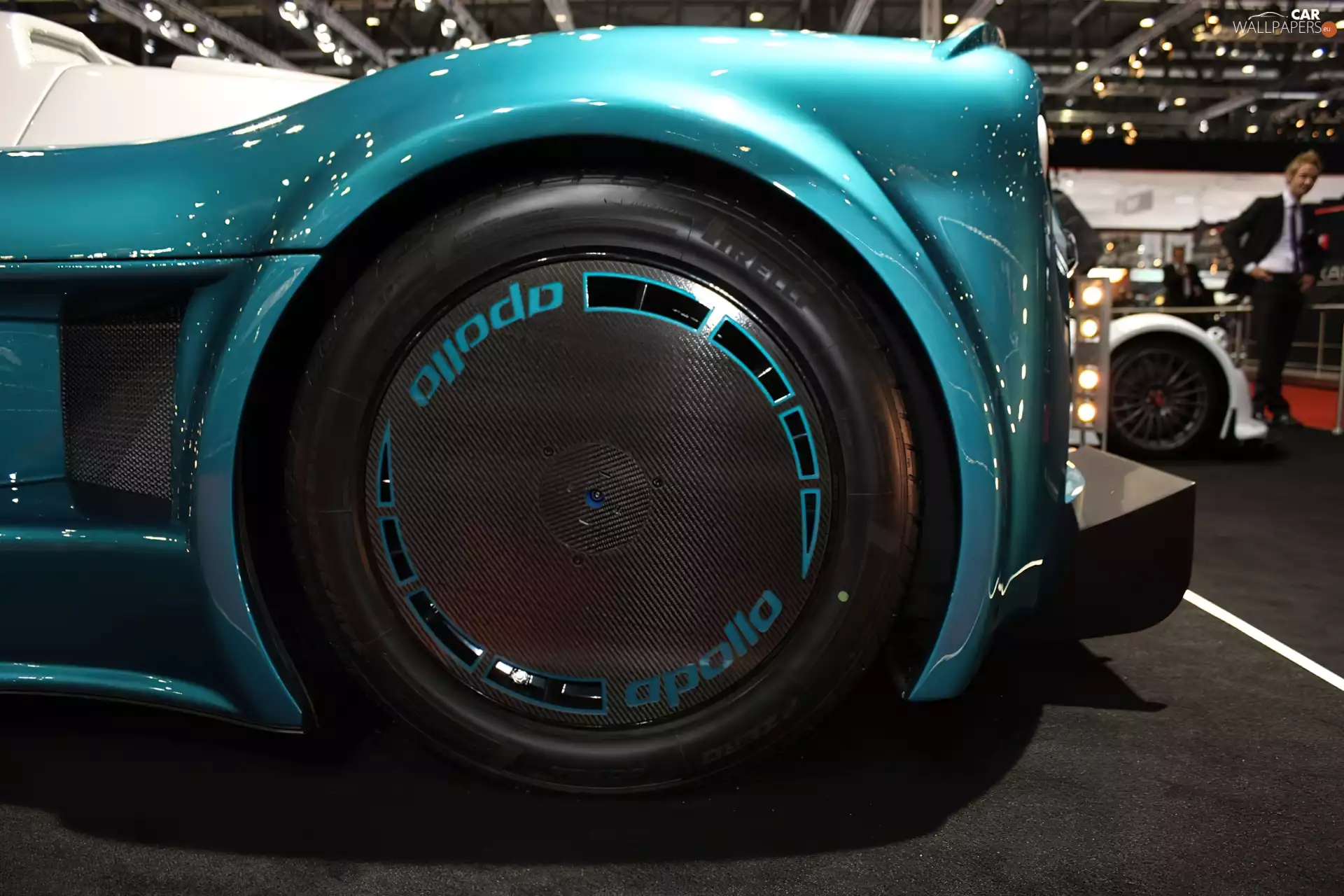 alloy wheels, Gumpert Apollo, carbon