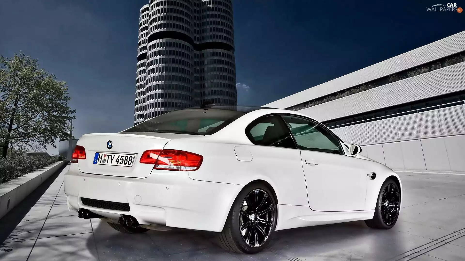 White, BMW, M3