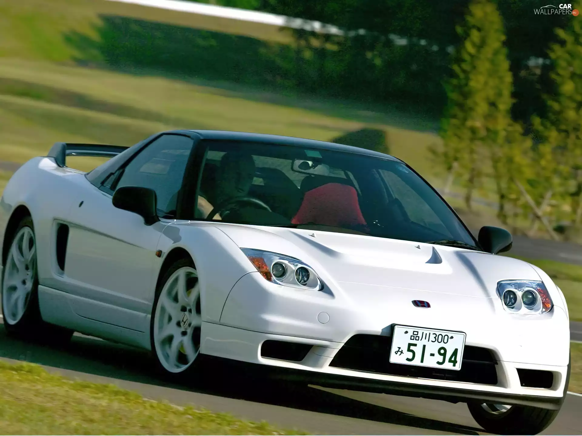 White, Honda NSX