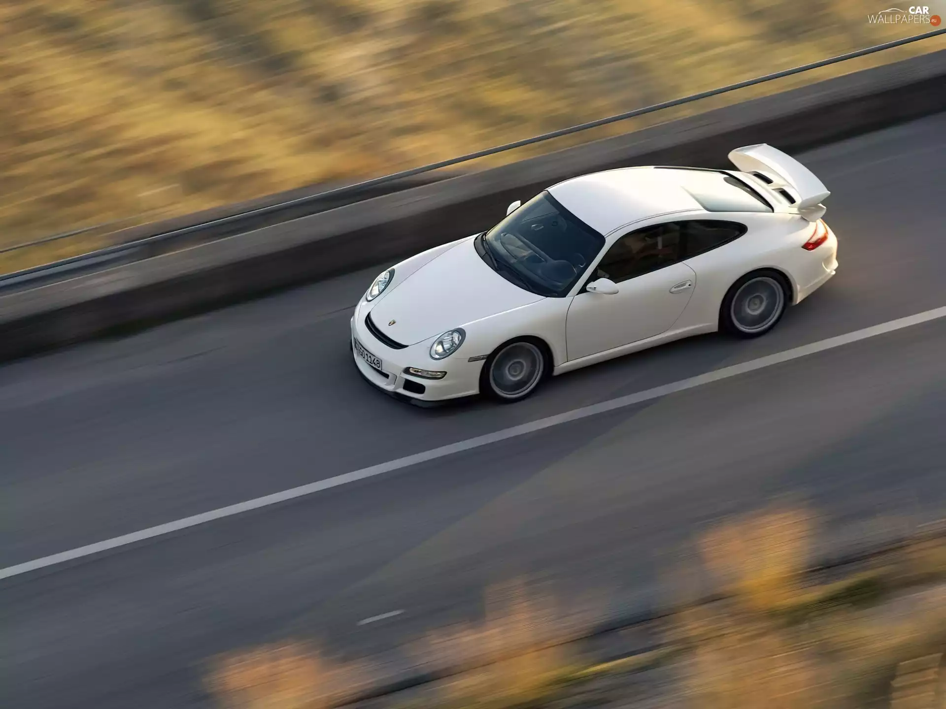 White Porsche