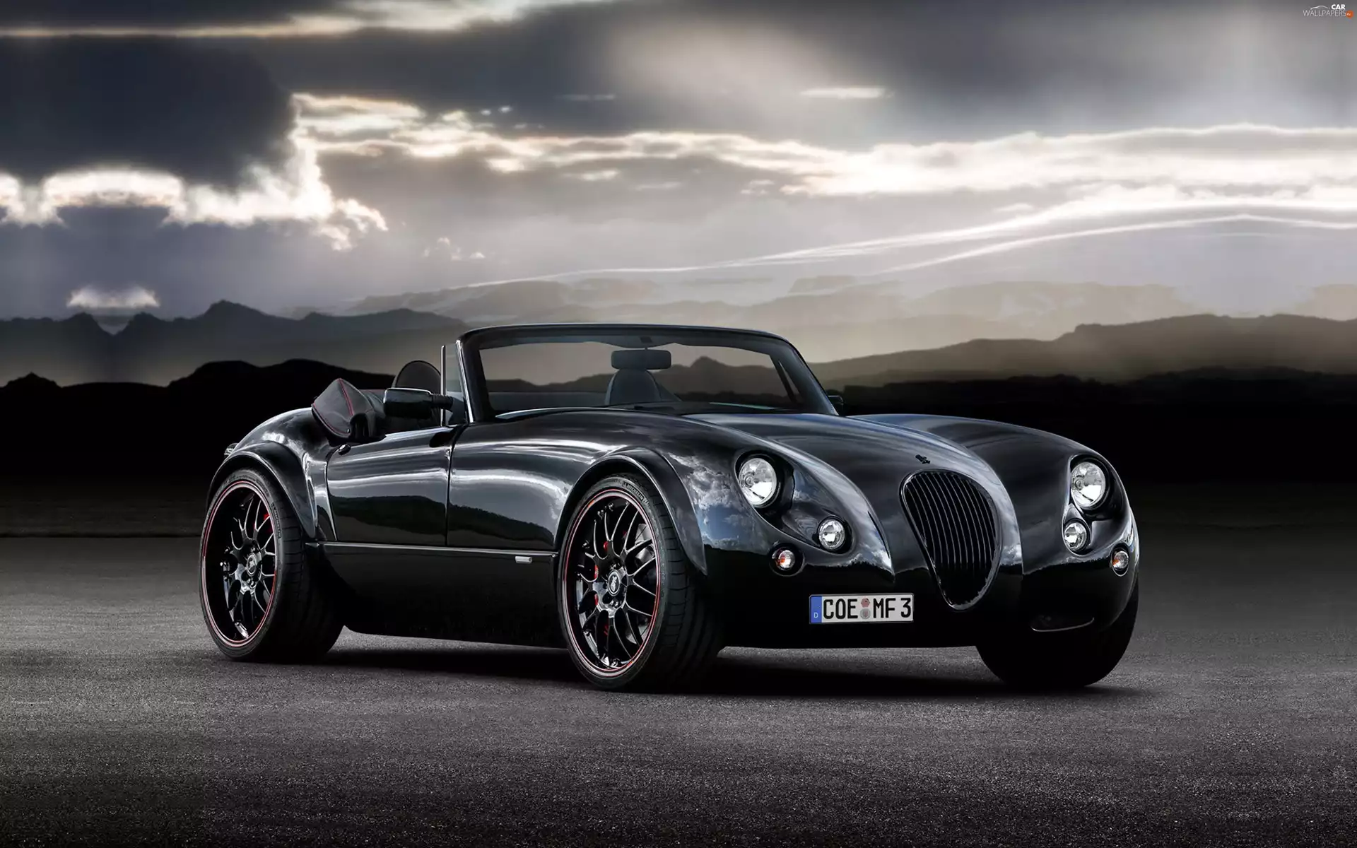 Black, Wiesmann MF3, dummy, Metalic
