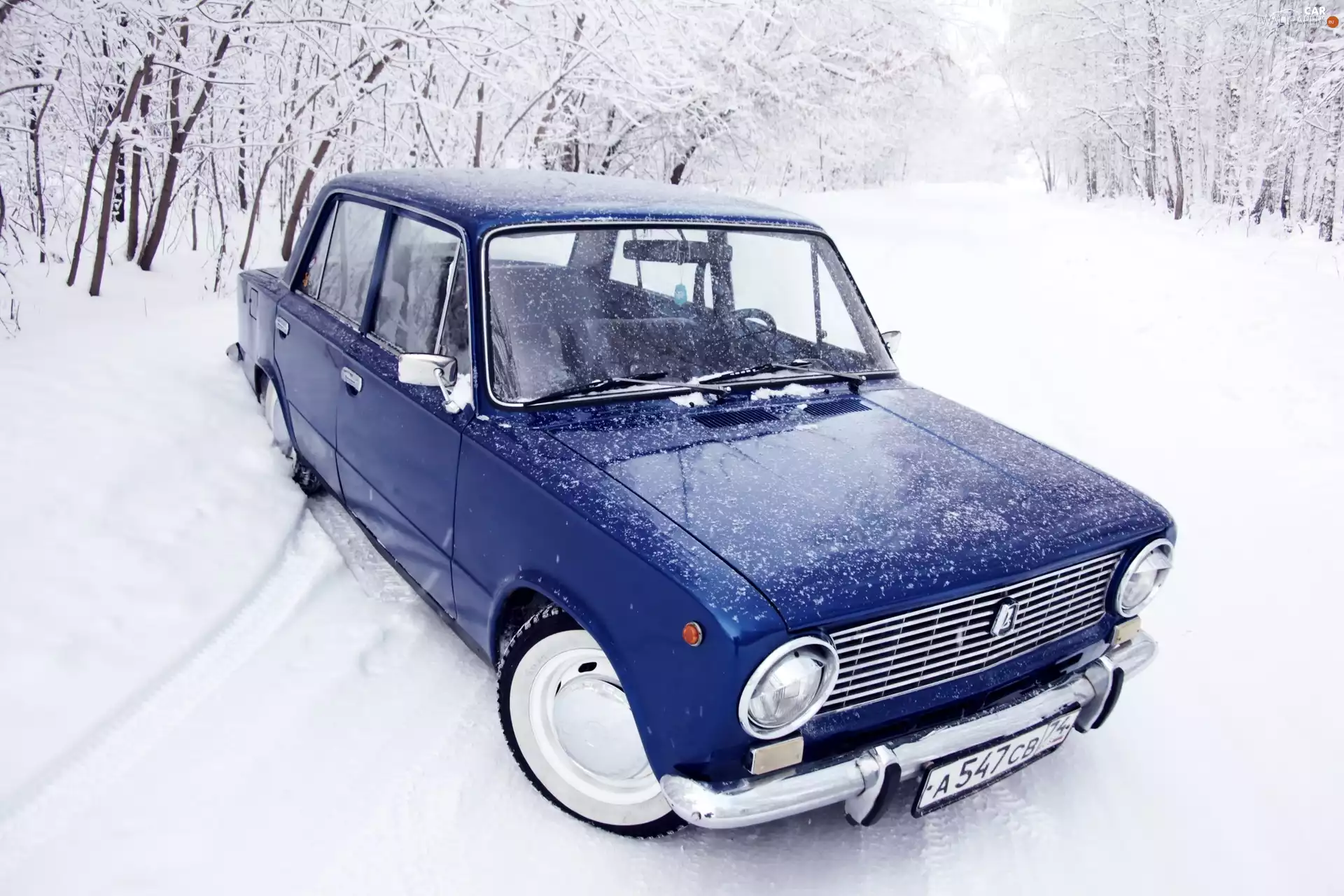 winter, Lada, Automobile