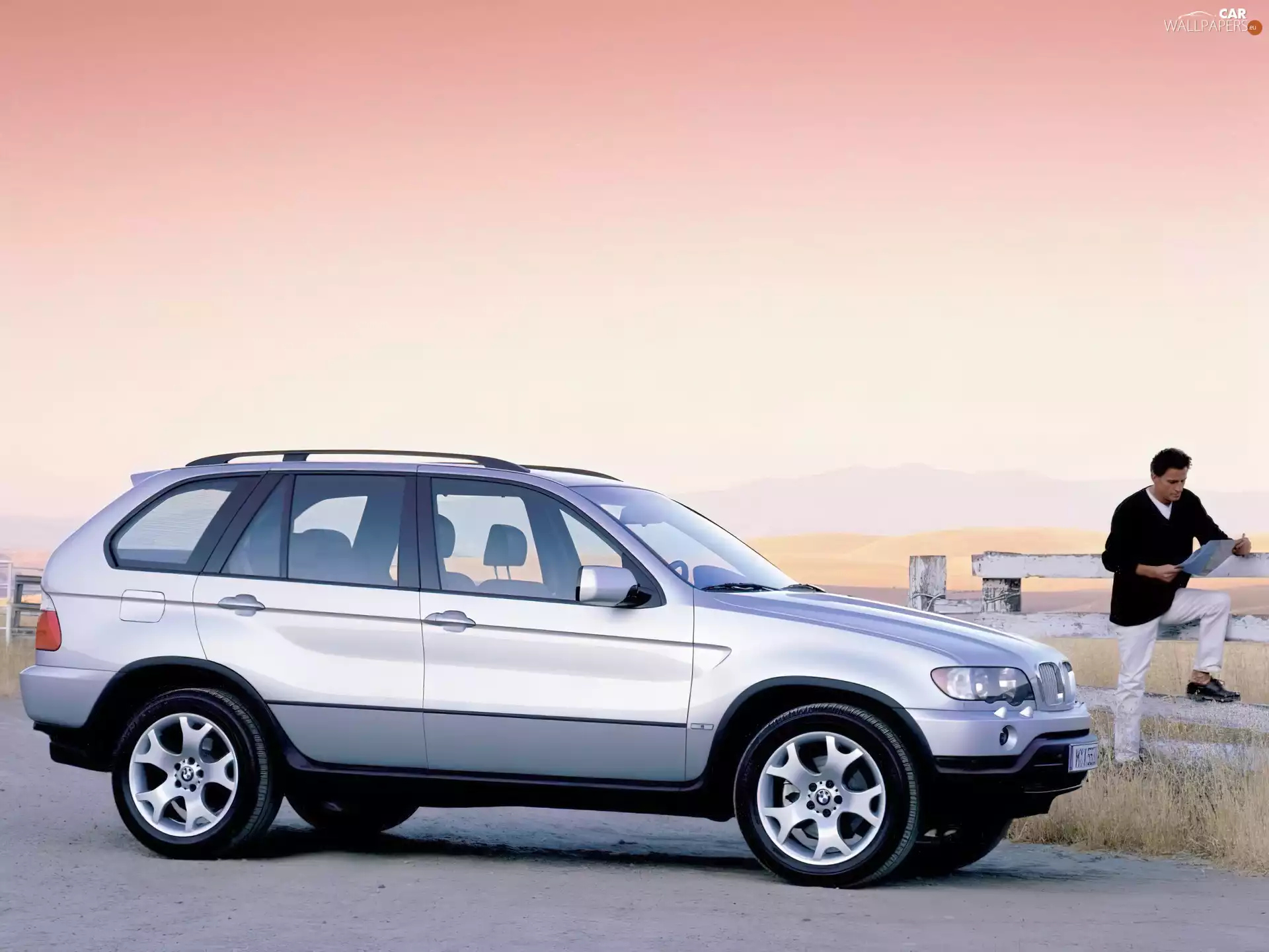 X5, Silver, BMW