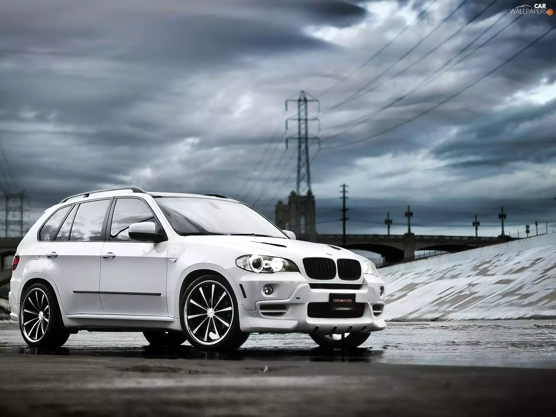 TUNING, White, Bmw X5