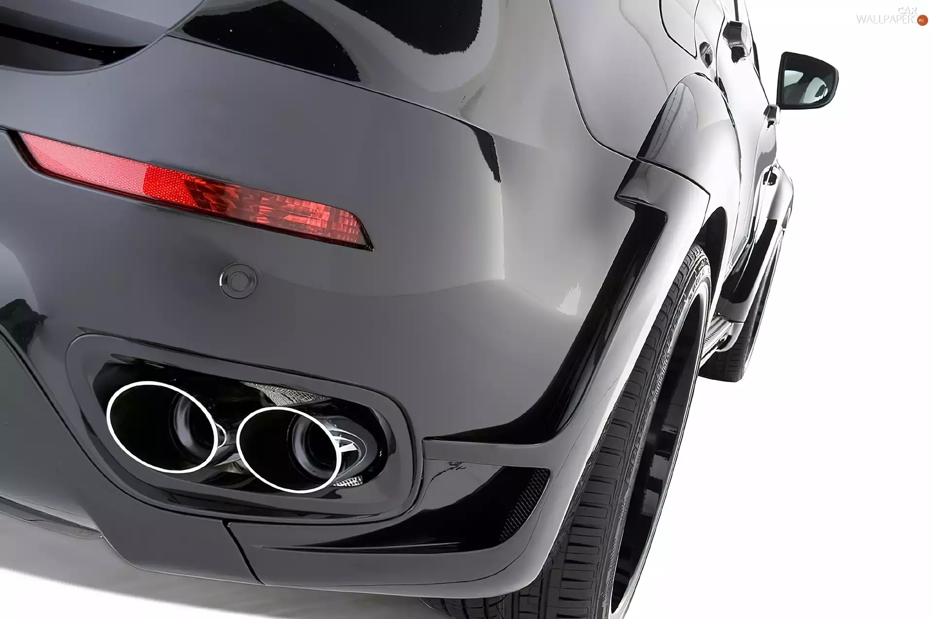 BMW, ending, exhaust, X6