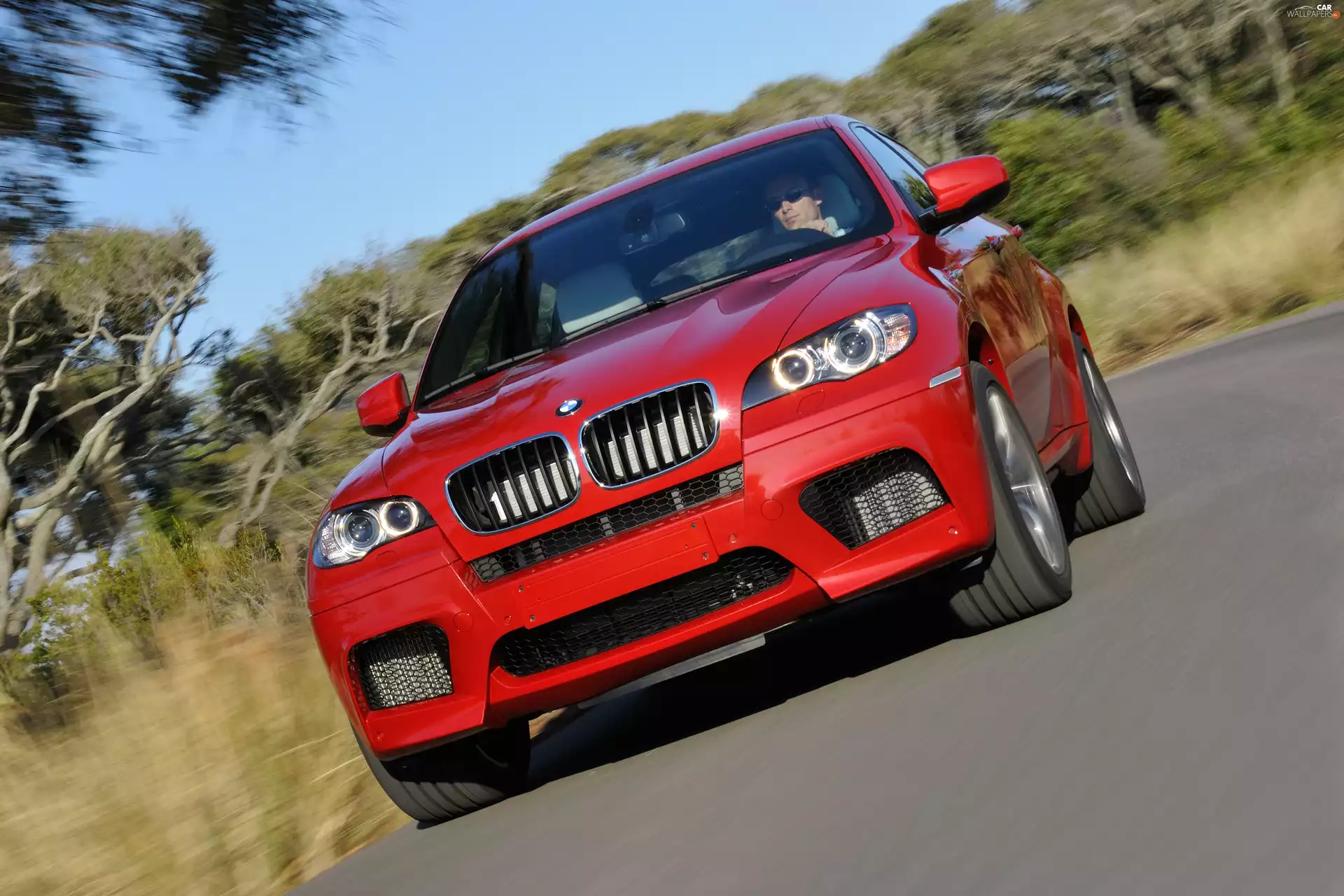 X6, Red, BMW