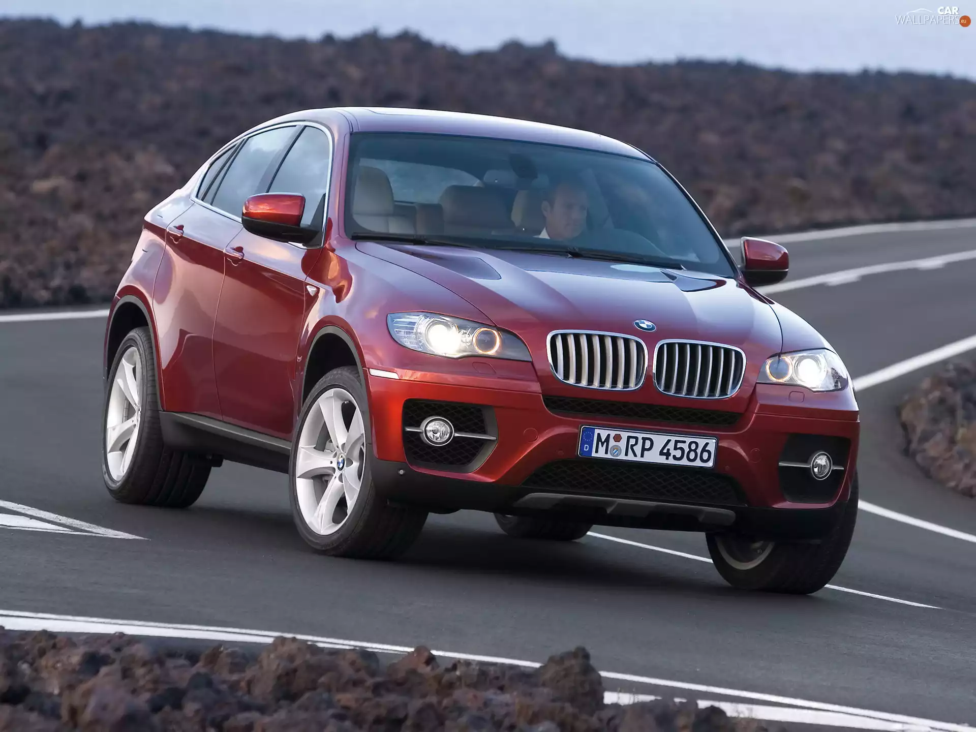 BMW, sharp, turn, X6