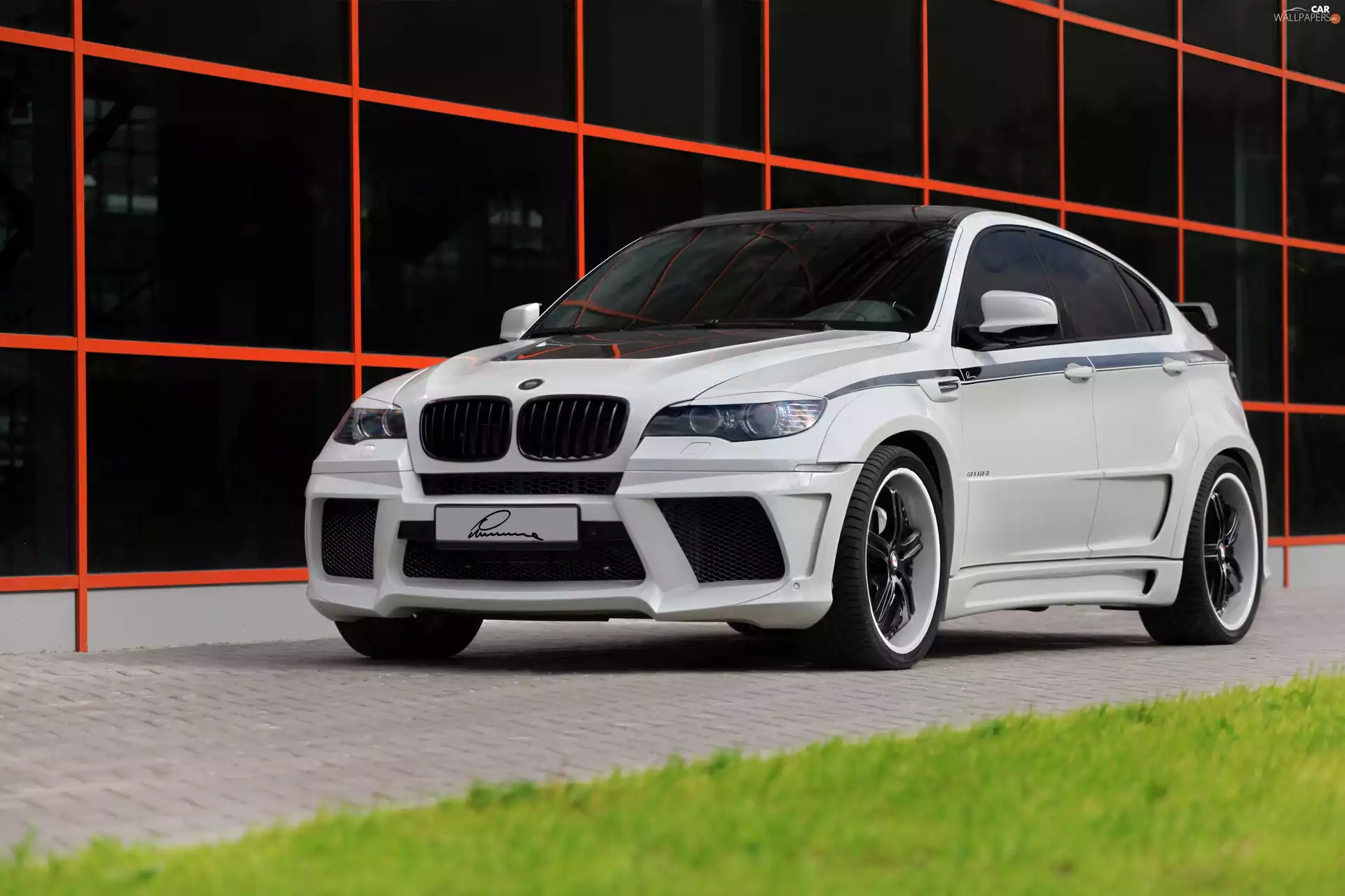 X6, White, BMW