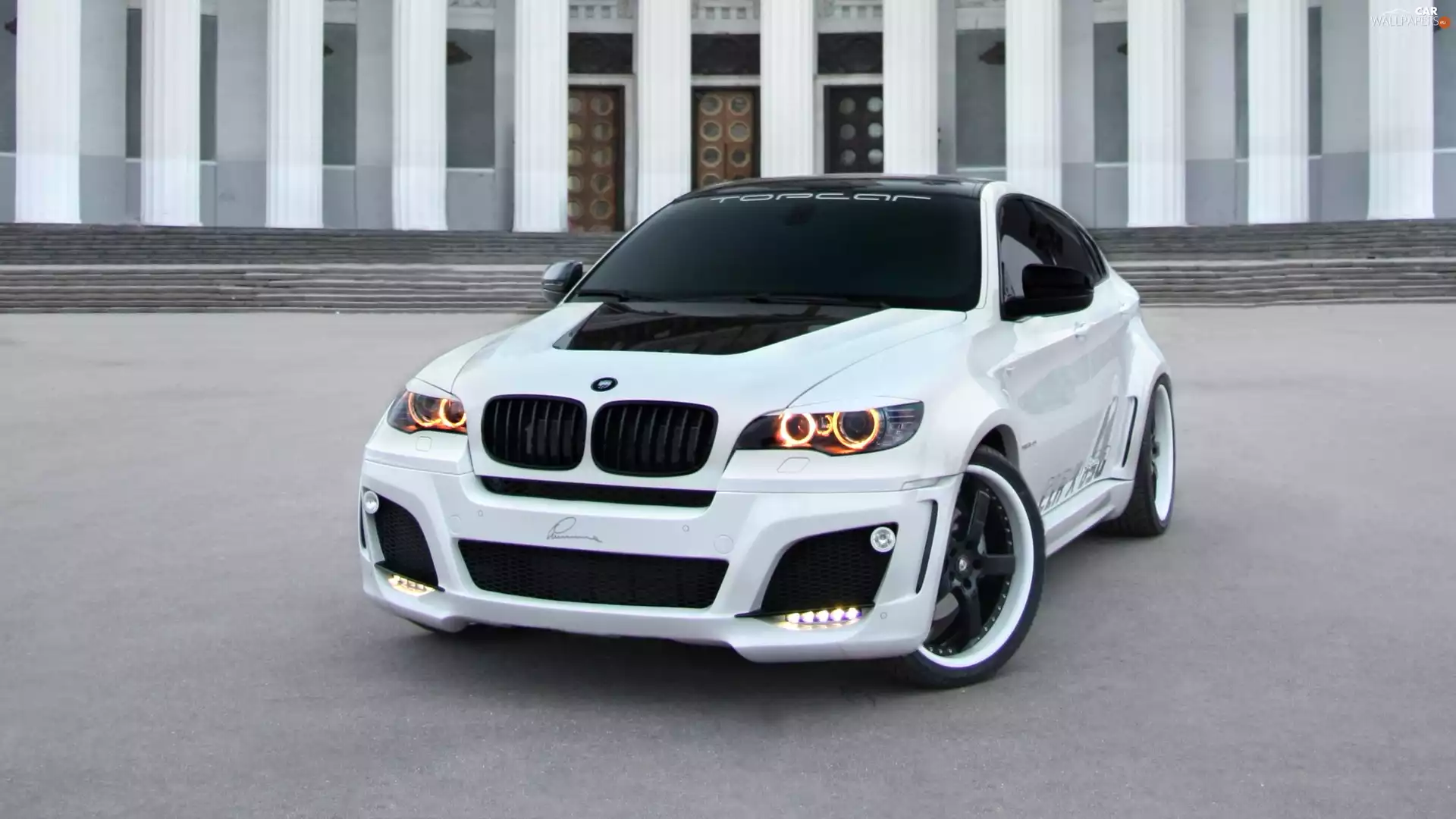 X6, White, BMW