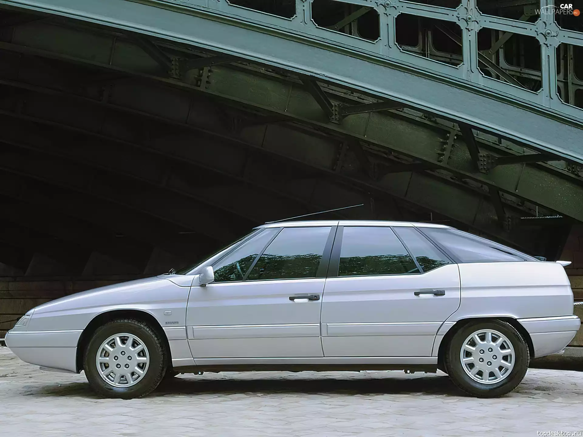 Citroen XM, side, bridge, Left