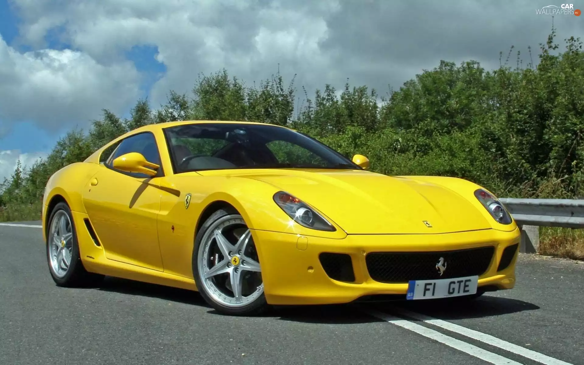 Yellow, Ferrari 599