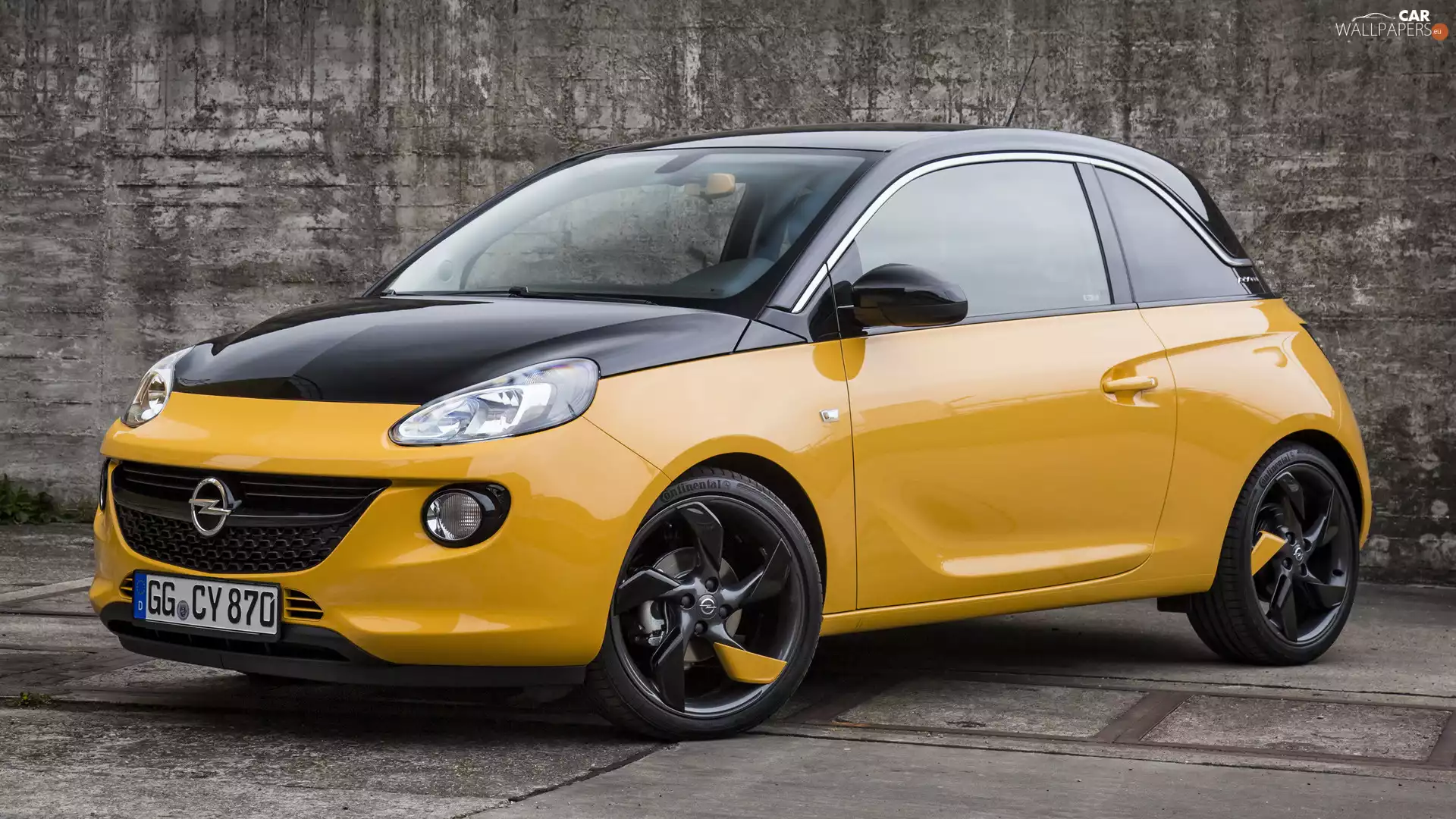 Yellow, Opel Adam