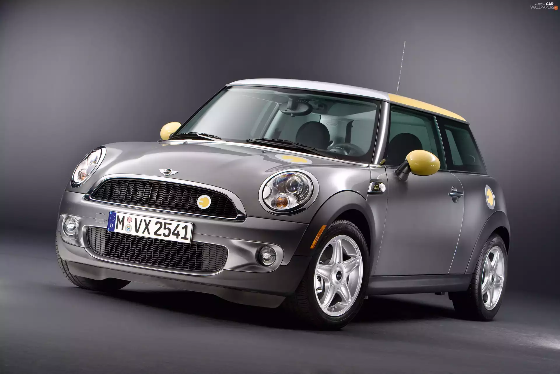 Extras, Mini Cooper, Yellow