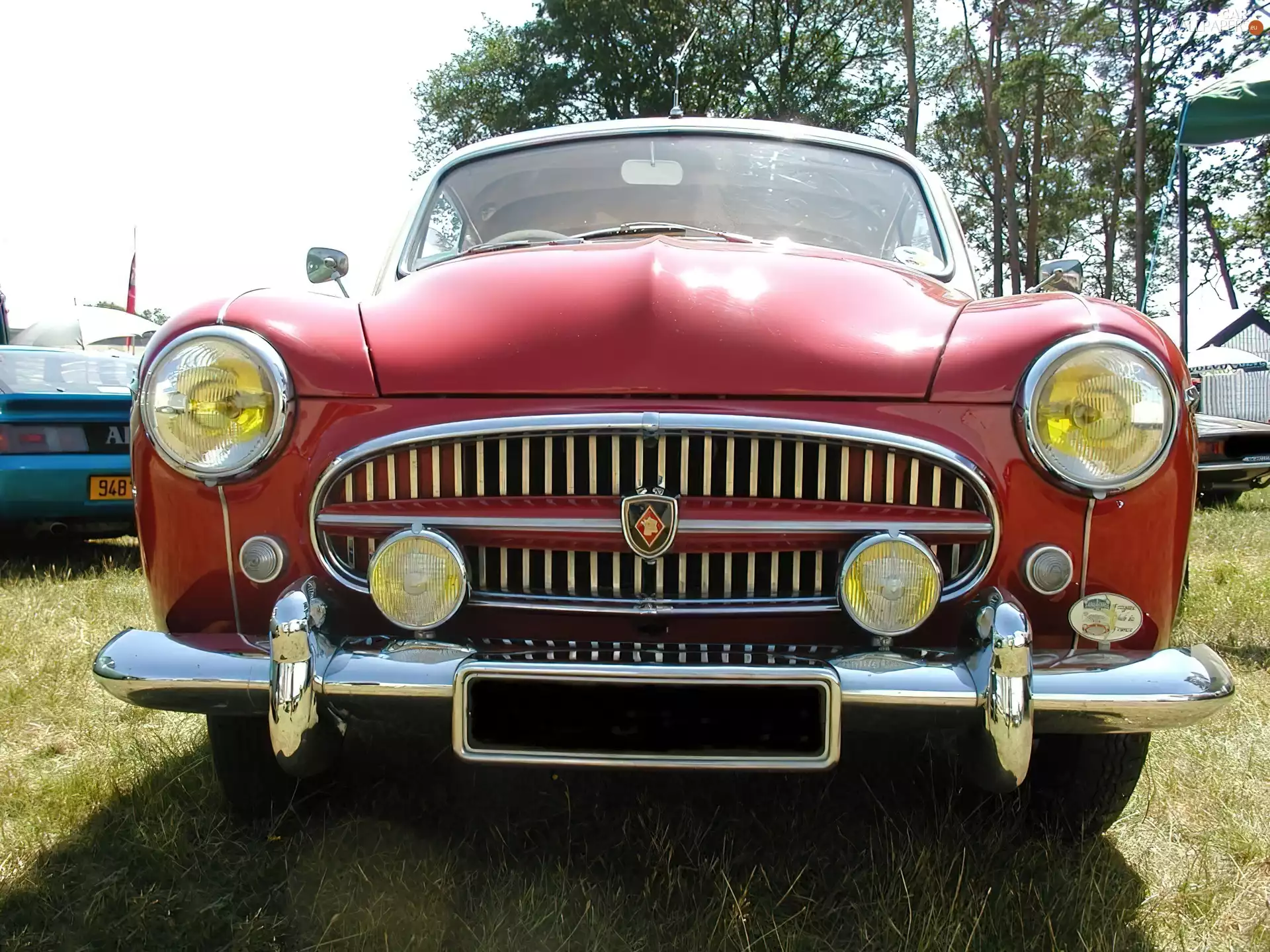 Front, Yellow, Lamps, Abarth Fregate