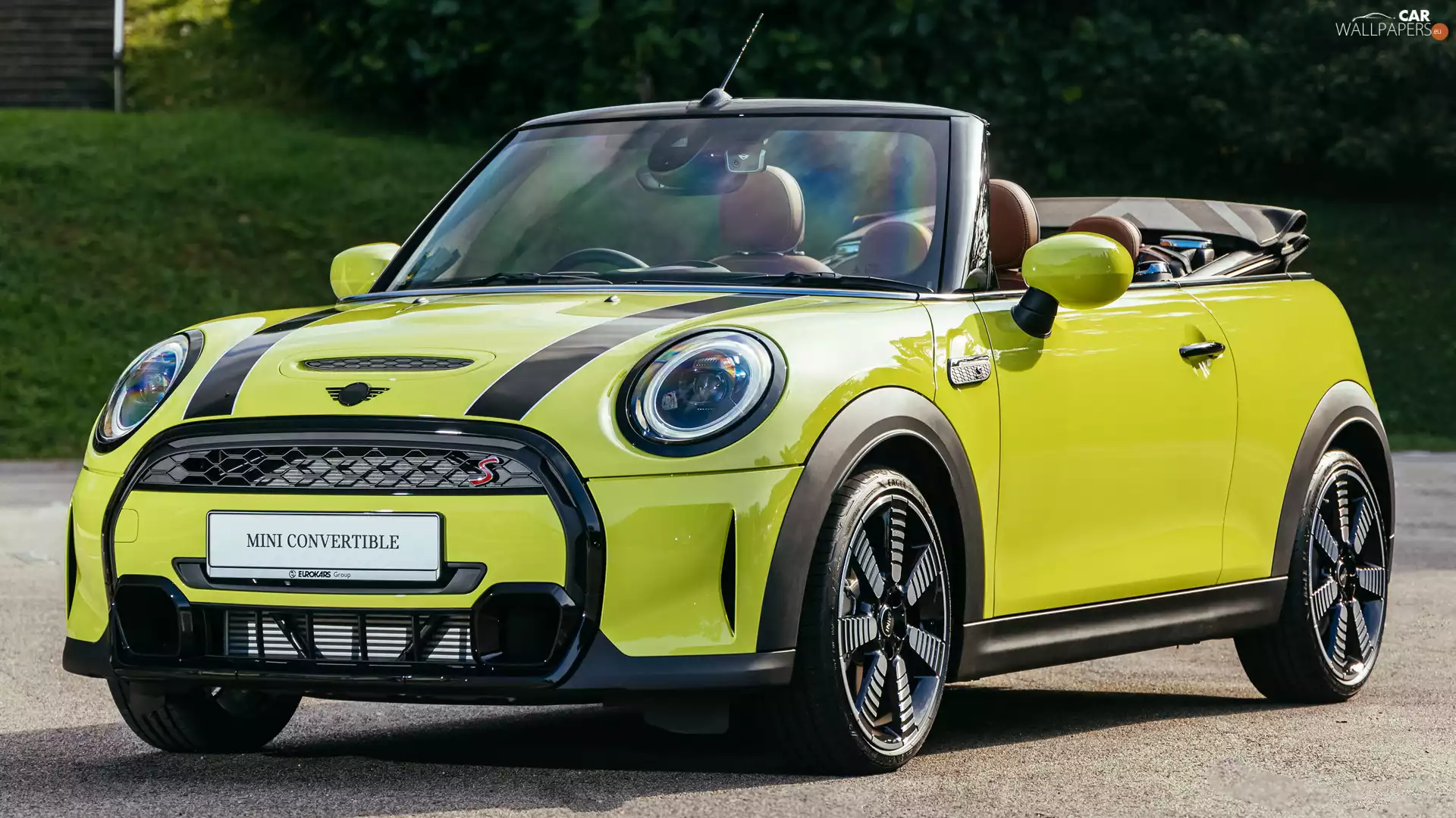 Cabriolet, Yellow, Mini Cooper S