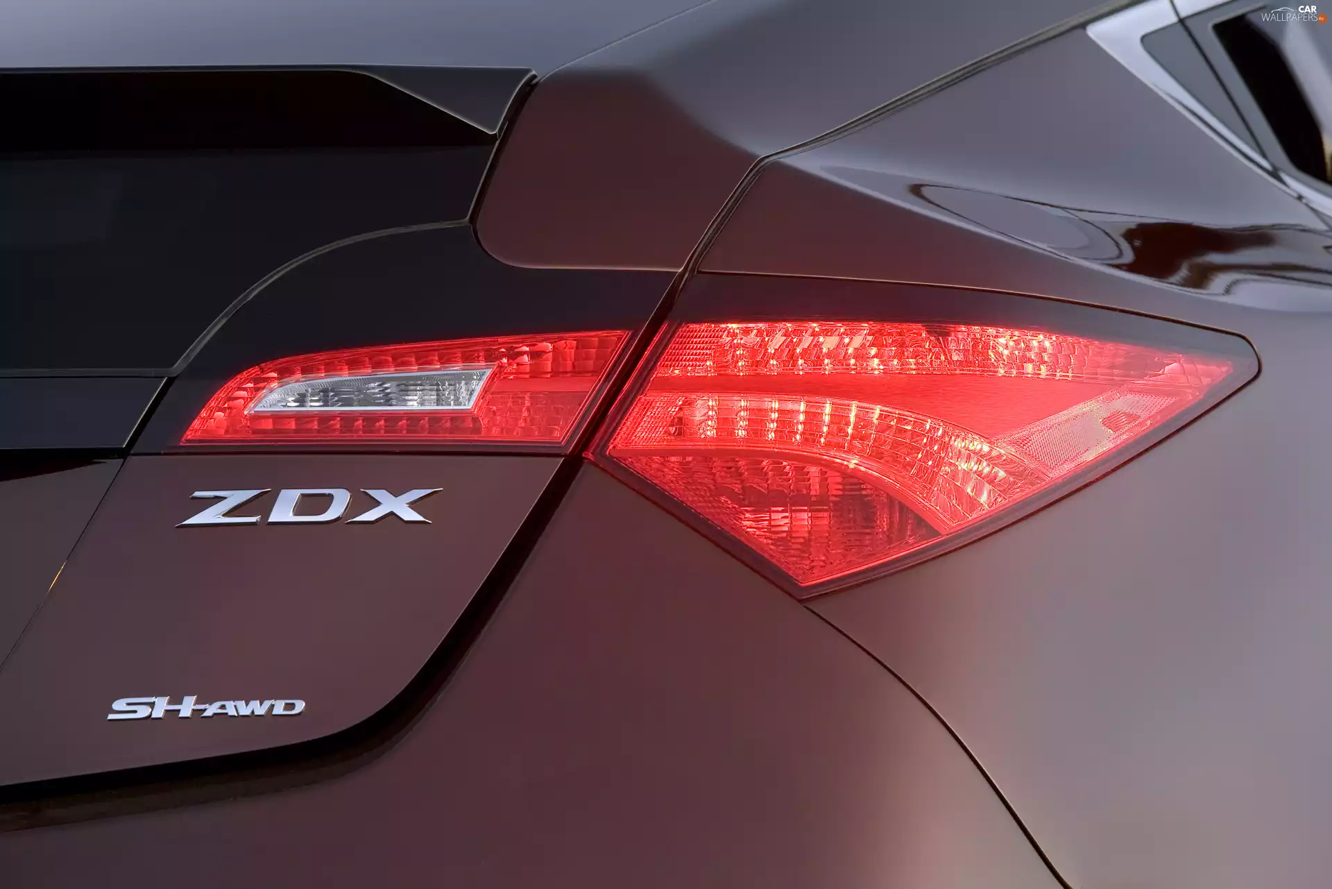 Acura ZDX, Back, AWD, Lamp