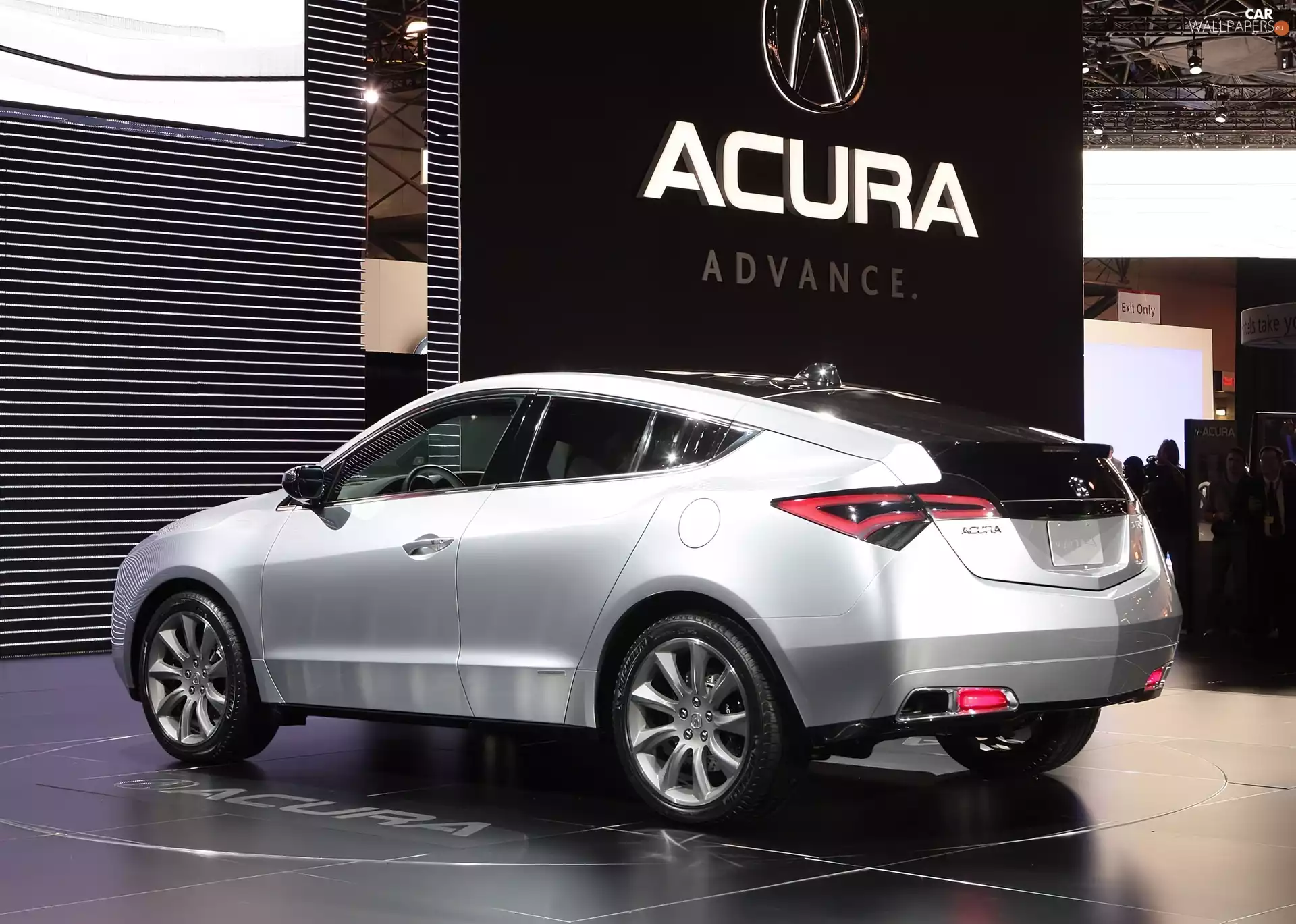 stand, presentation, Acura ZDX