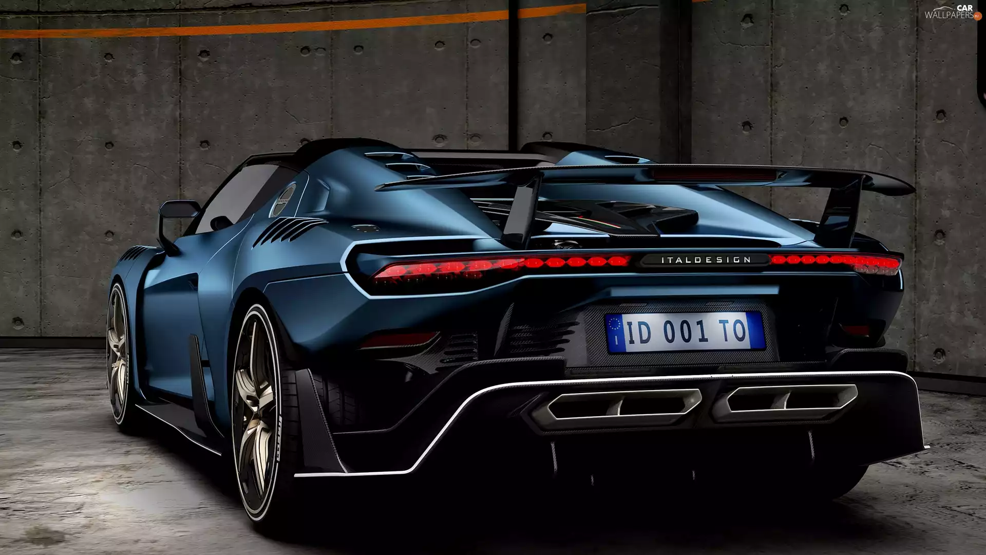 Back, Italdesign Giugiaro Zerouno Duerta, 2018