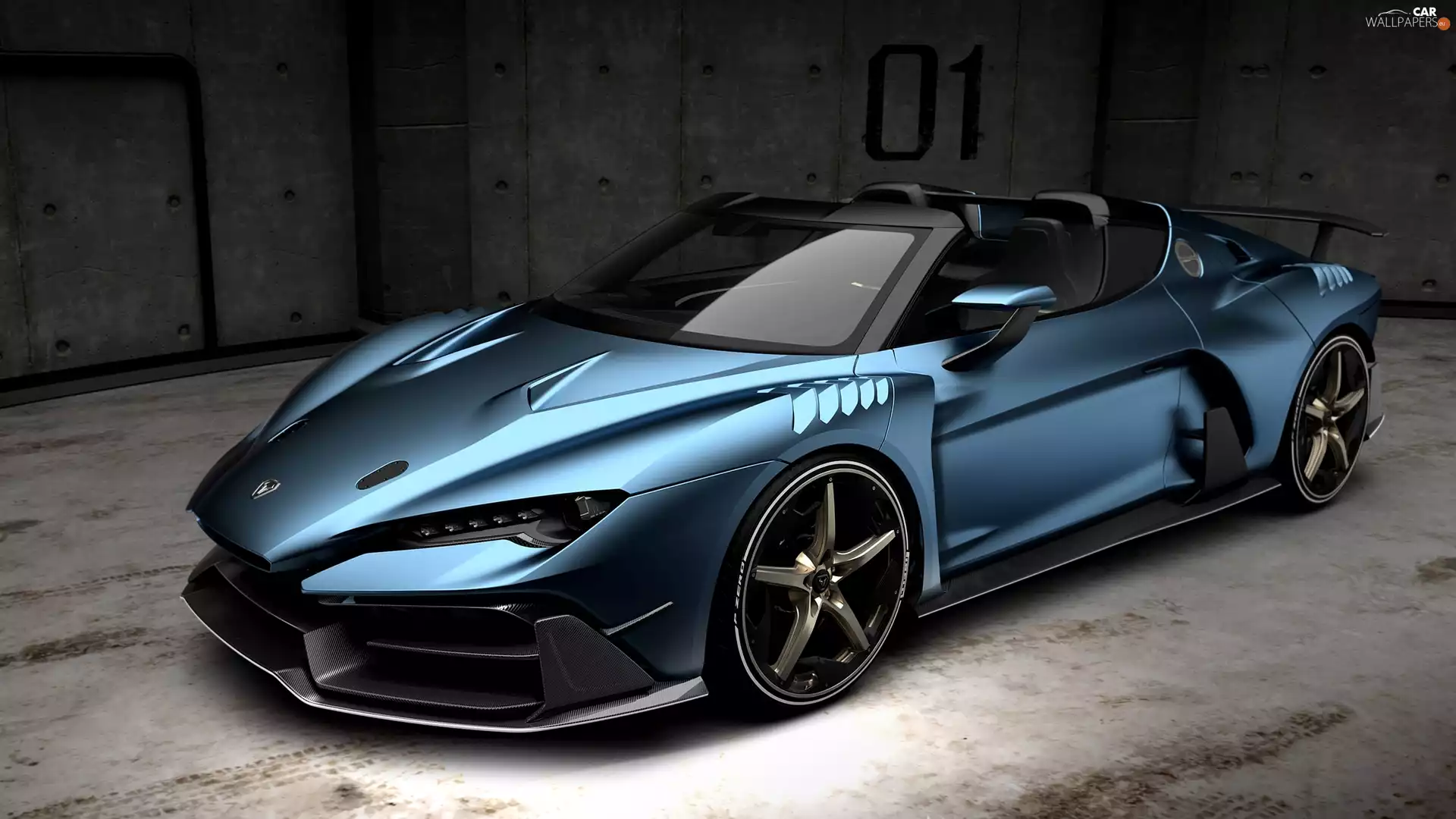 side, Italdesign Giugiaro Zerouno Duerta, 2018